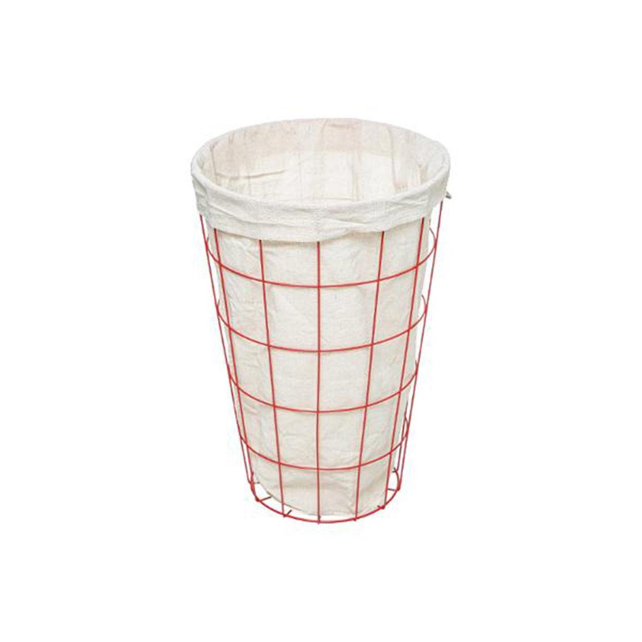 Voir la diapositive 2 : FIVE Panier à linge déco  modern  42l rose