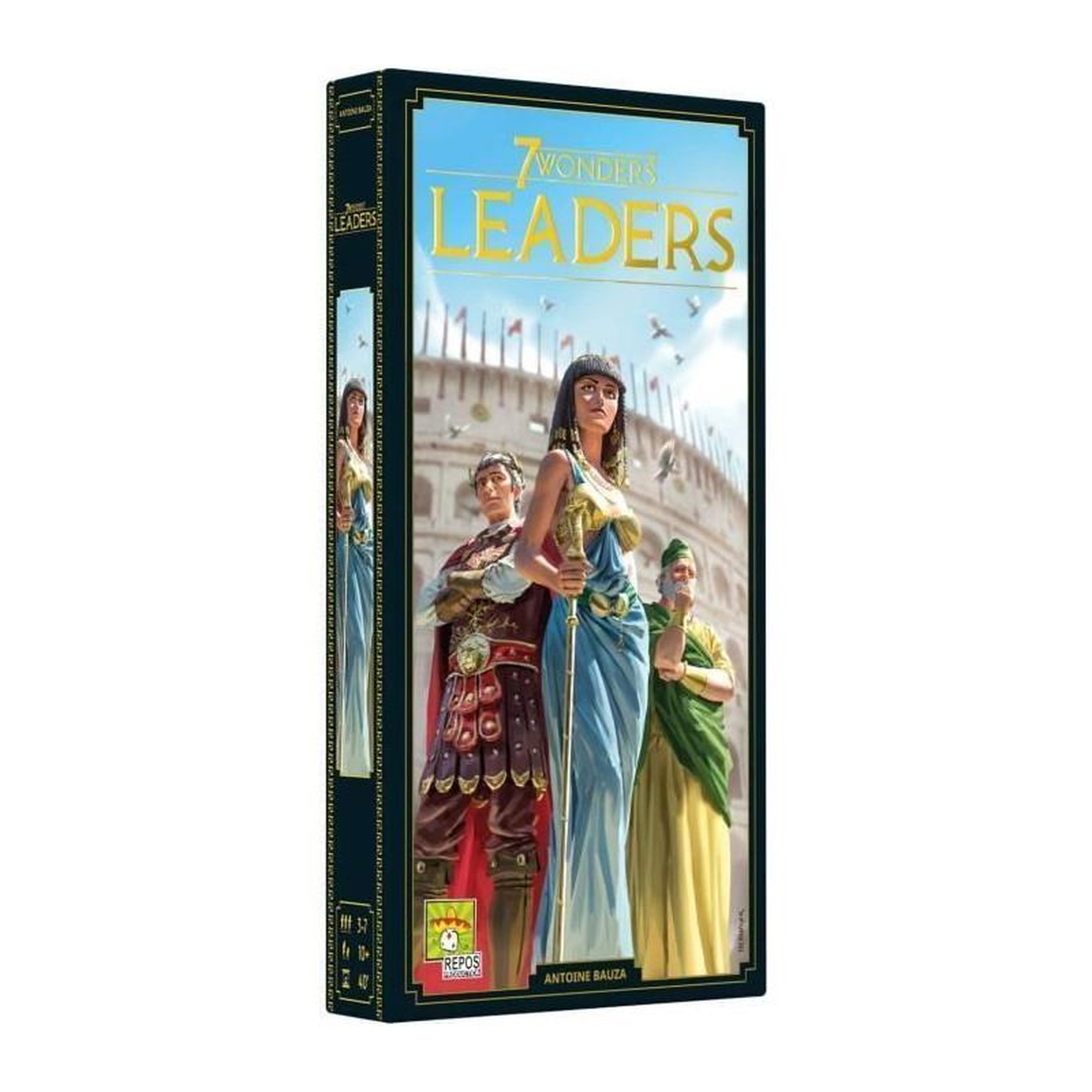 Voir la diapositive 1 : Asmodee 7 Wonders Nouvelle Edition : Leaders Ext