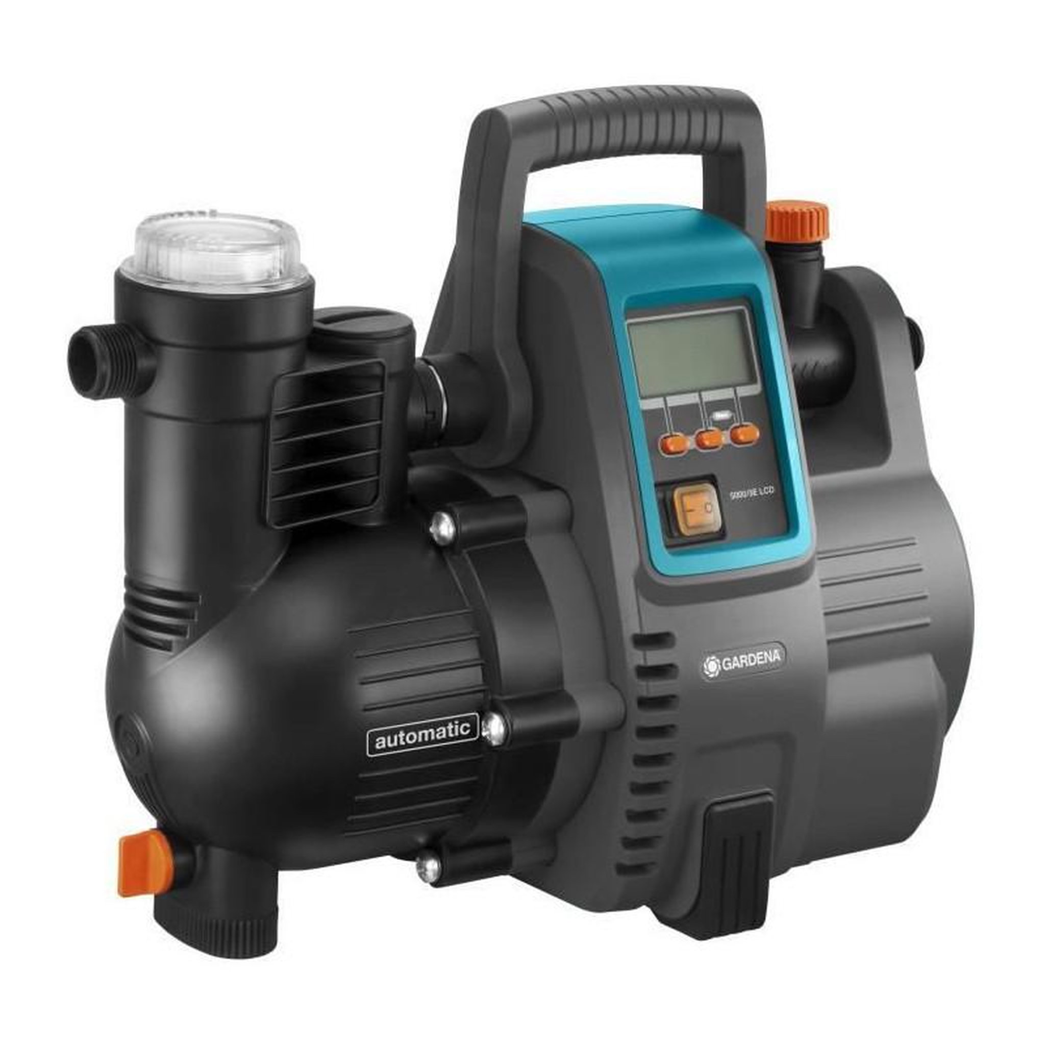 Voir la diapositive 2 : Gardena GARDENA - Pompe automatique maison + jardin 5000/5E LCD