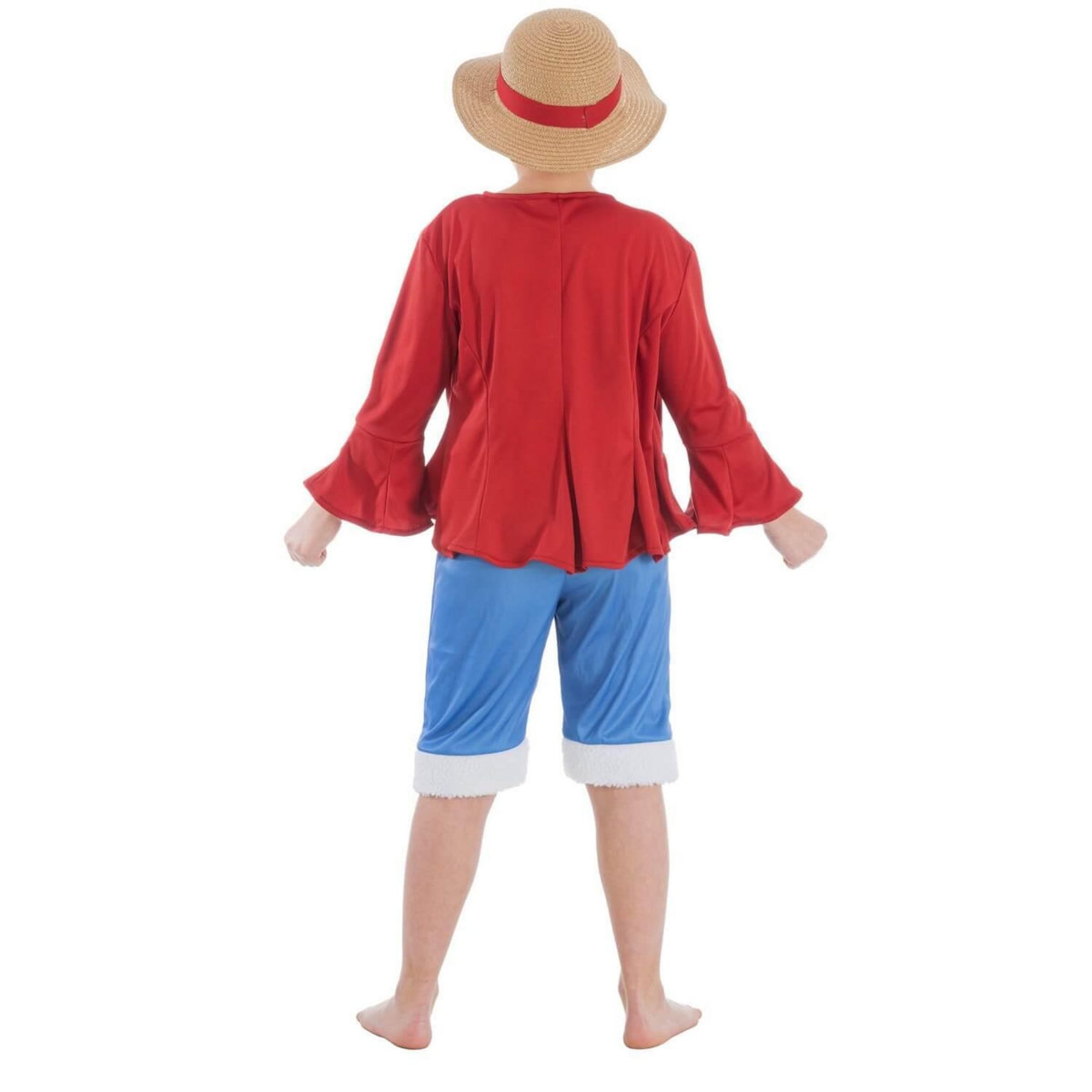 CHAKS Déguisement Luffy - One Piece - Garçon - 11/12 ans (145 à 152 cm)