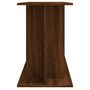Voir la diapositive 5 : VIDAXL Support d aquarium chêne marron 120x40x60 cm bois d ingénierie