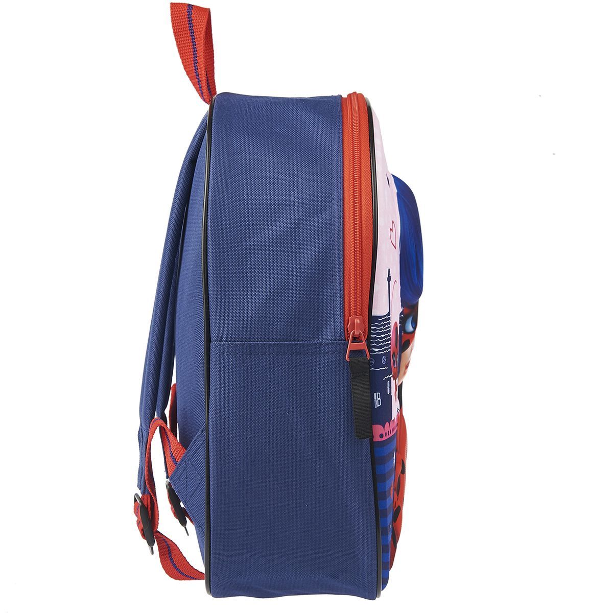 Sac maternelle 3D bleu et rouge MIRACULOUS