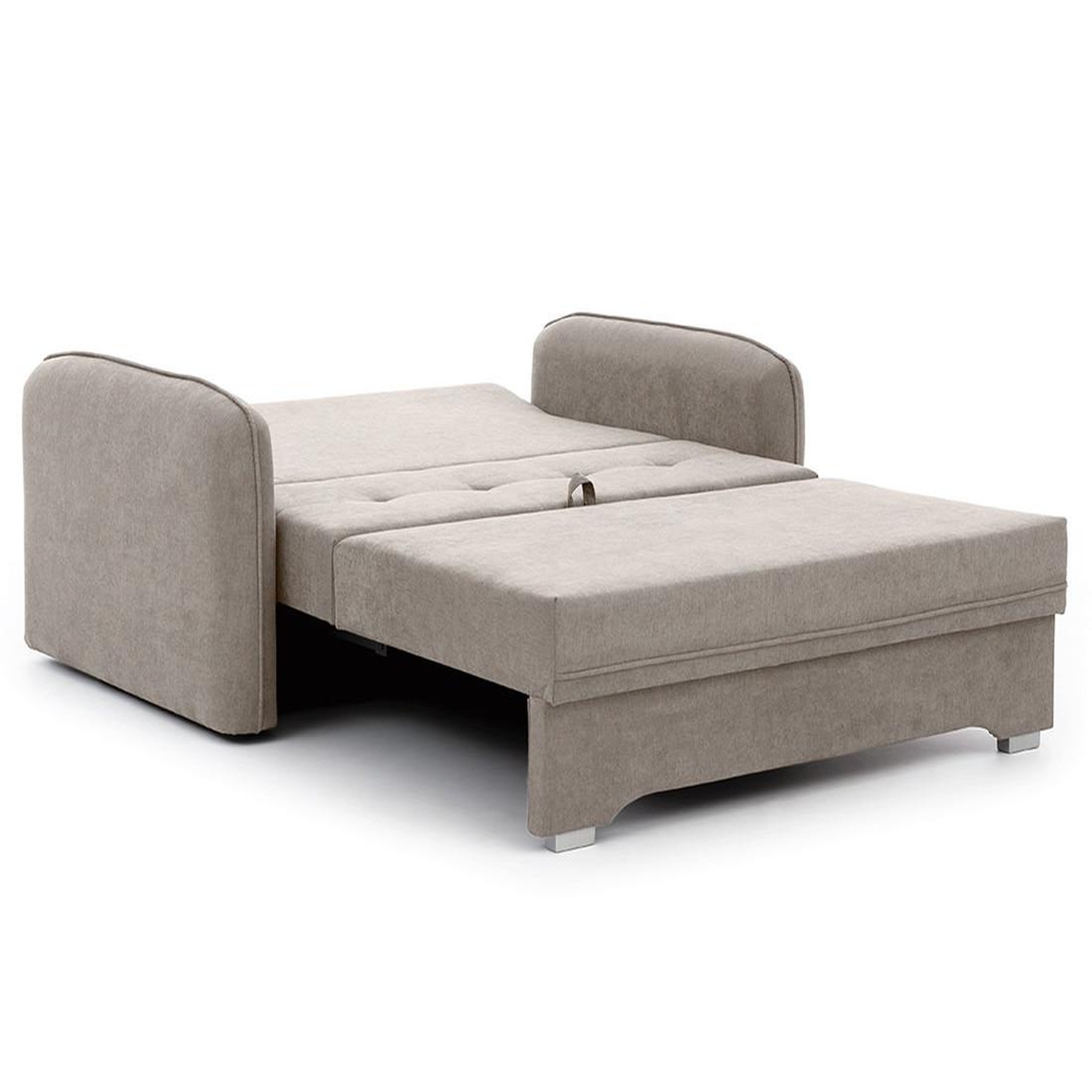 Voir la diapositive 5 : BEST MOBILIER Michelle - canapé droit 3 places convertible avec coffre en velours
