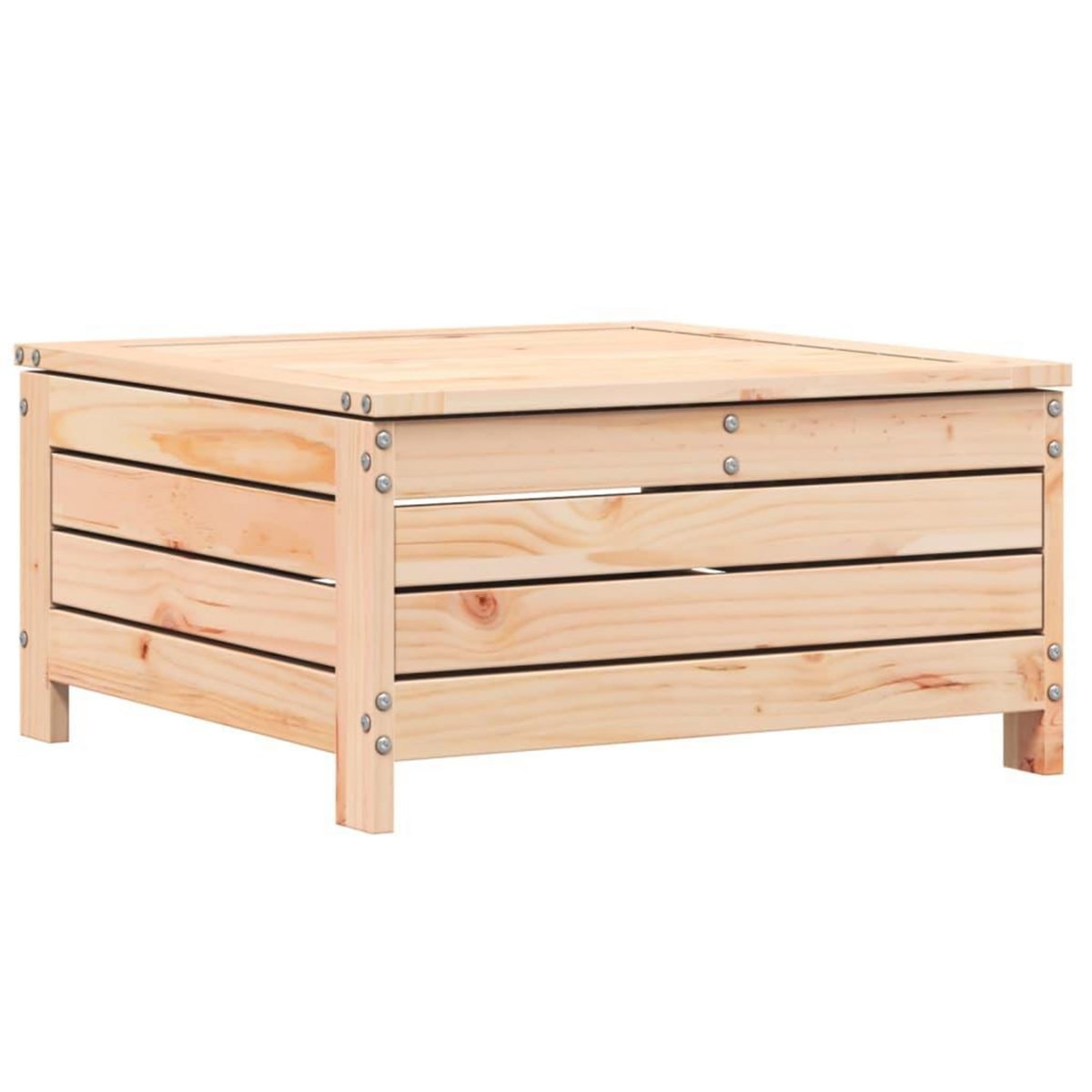 VIDAXL Repose-pied de jardin 62x63,5x32 cm bois de pin massif