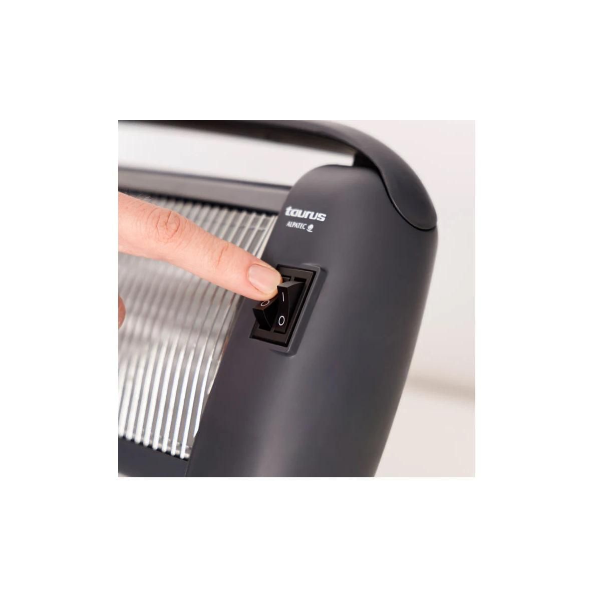 Taurus Radiateur à quartz 1200w - PR2SLIM