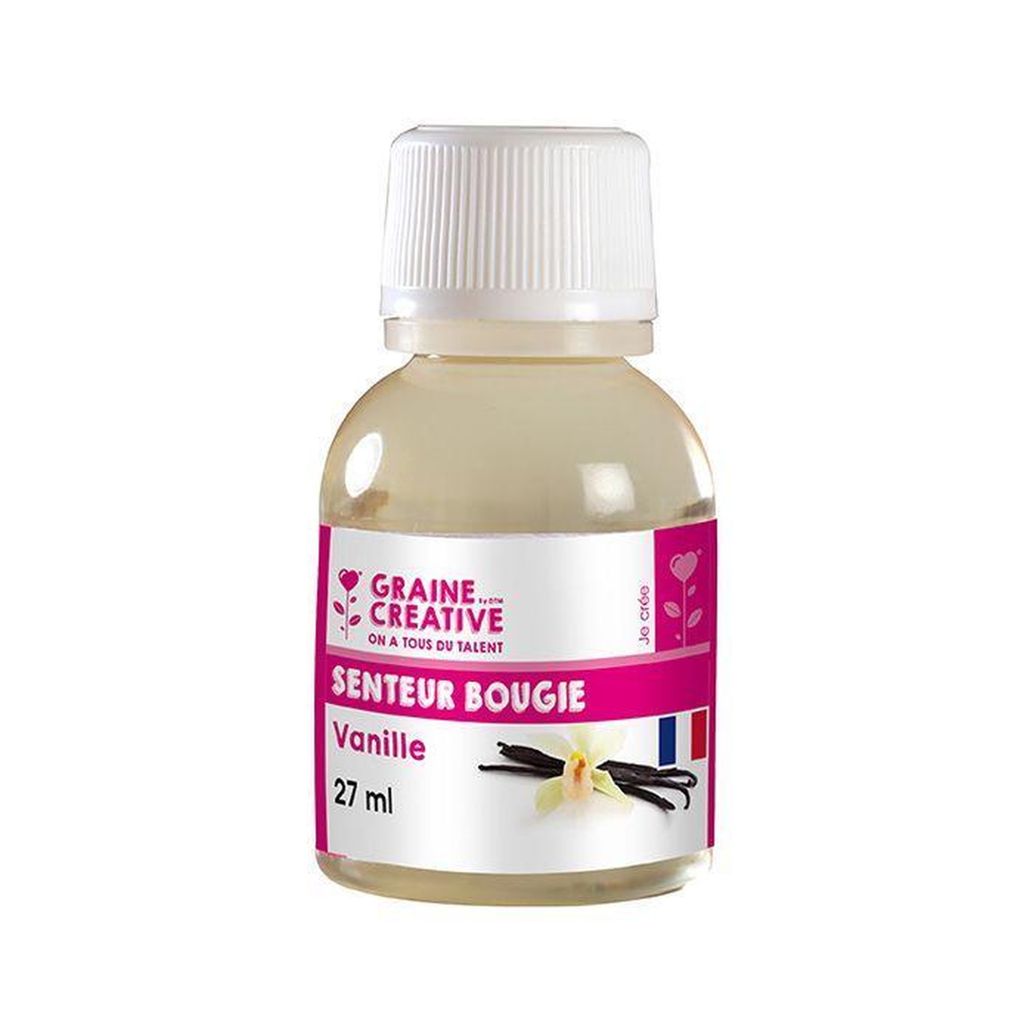 Graine créative Parfum pour bougies 27 ml - Senteur vanille
