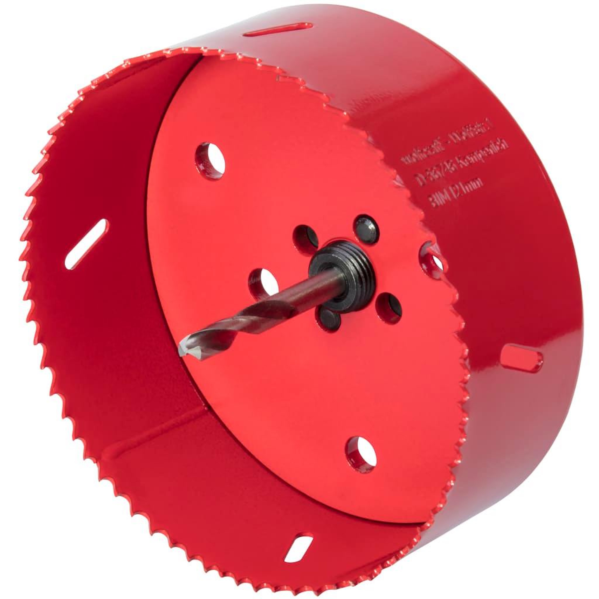 Voir la diapositive 1 : WOLFCRAFT wolfcraft Scie cloche 152 mm Bi-Metal Rouge 5498000
