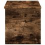 Voir la diapositive 5 : VIDAXL Boîte de rangement chene fume 90x35x35 cm bois d'ingenierie