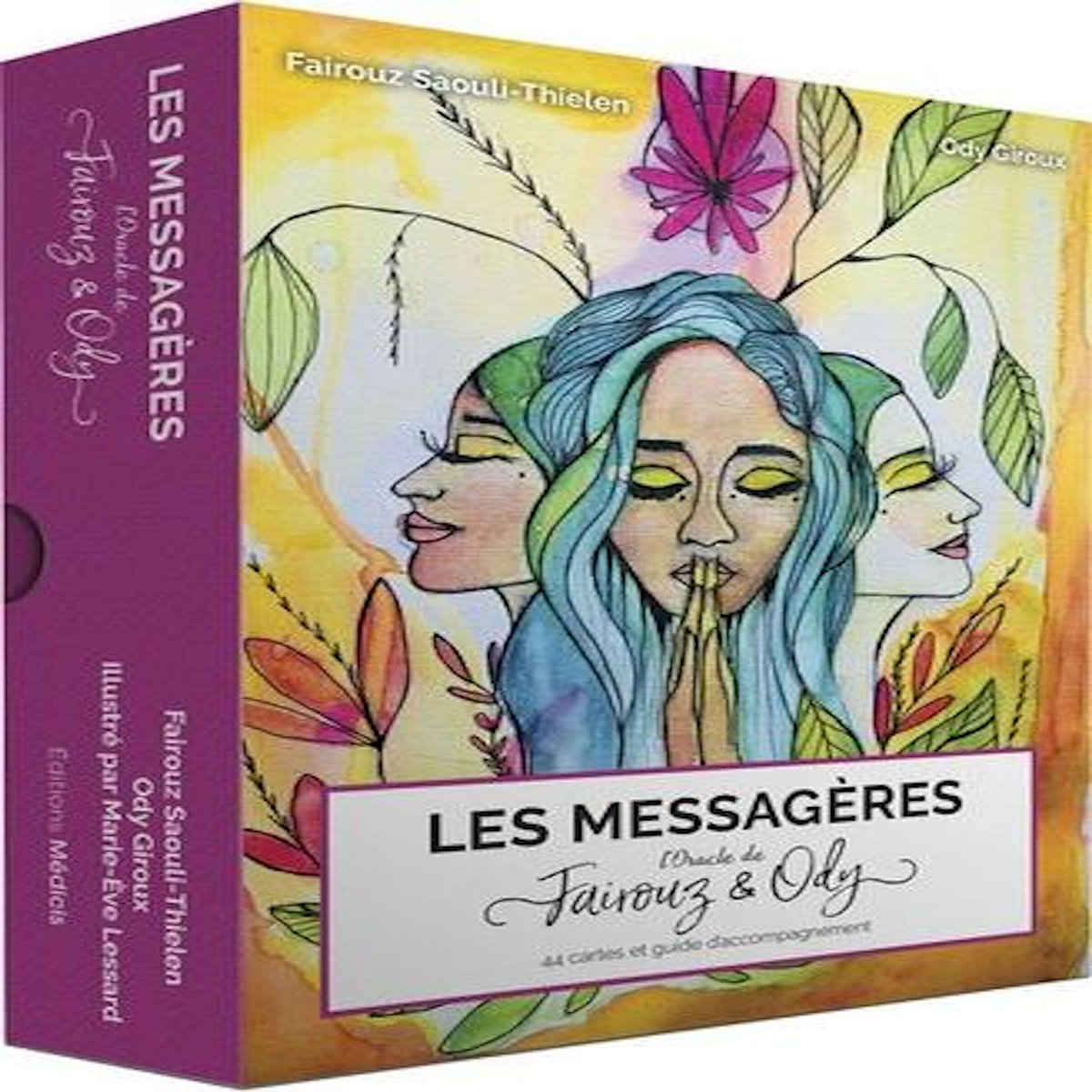 LES MESSAGERES. 44 CARTES ET GUIDES D'ACCOMPAGNEMENT, Saouli-Thielen Fairouz