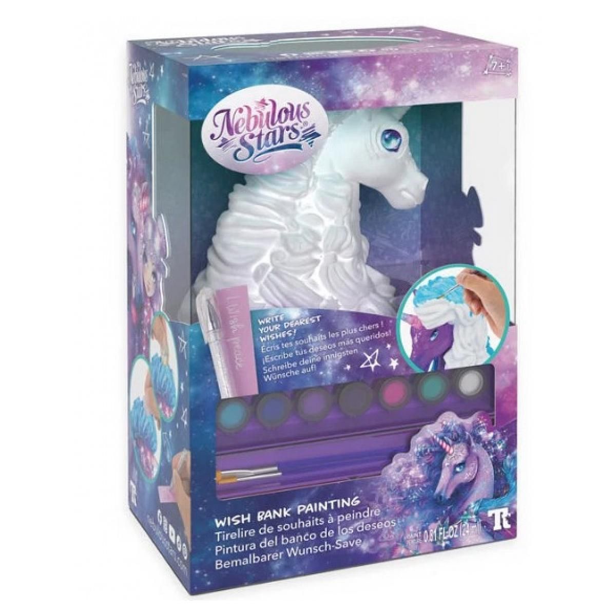 NEBULOUS STAR Tirelire Licorne a peindre