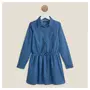 IN EXTENSO Robe denim manches longues fille