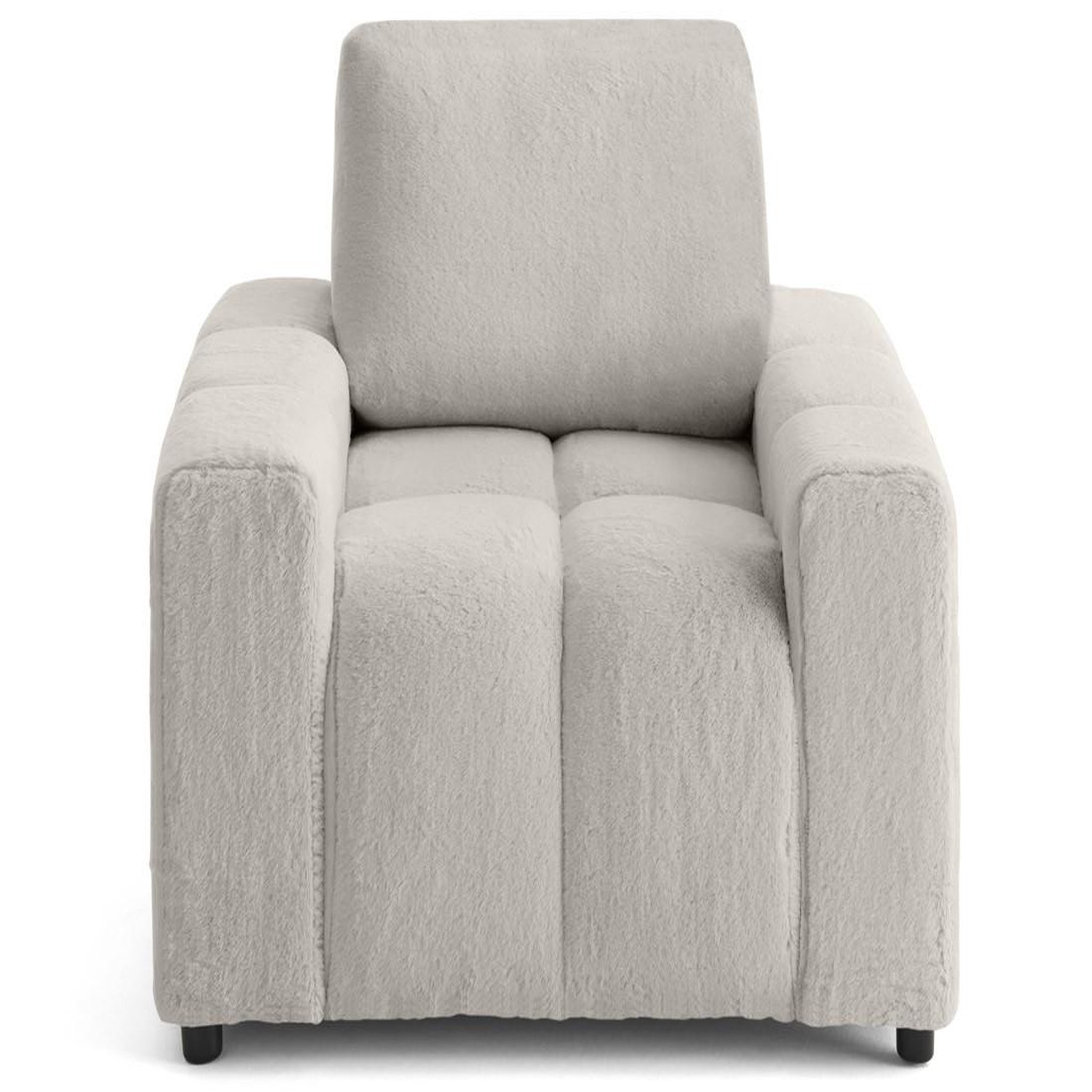 Voir la diapositive 6 : LISA DESIGN Crocus - fauteuil en fausse fourrure