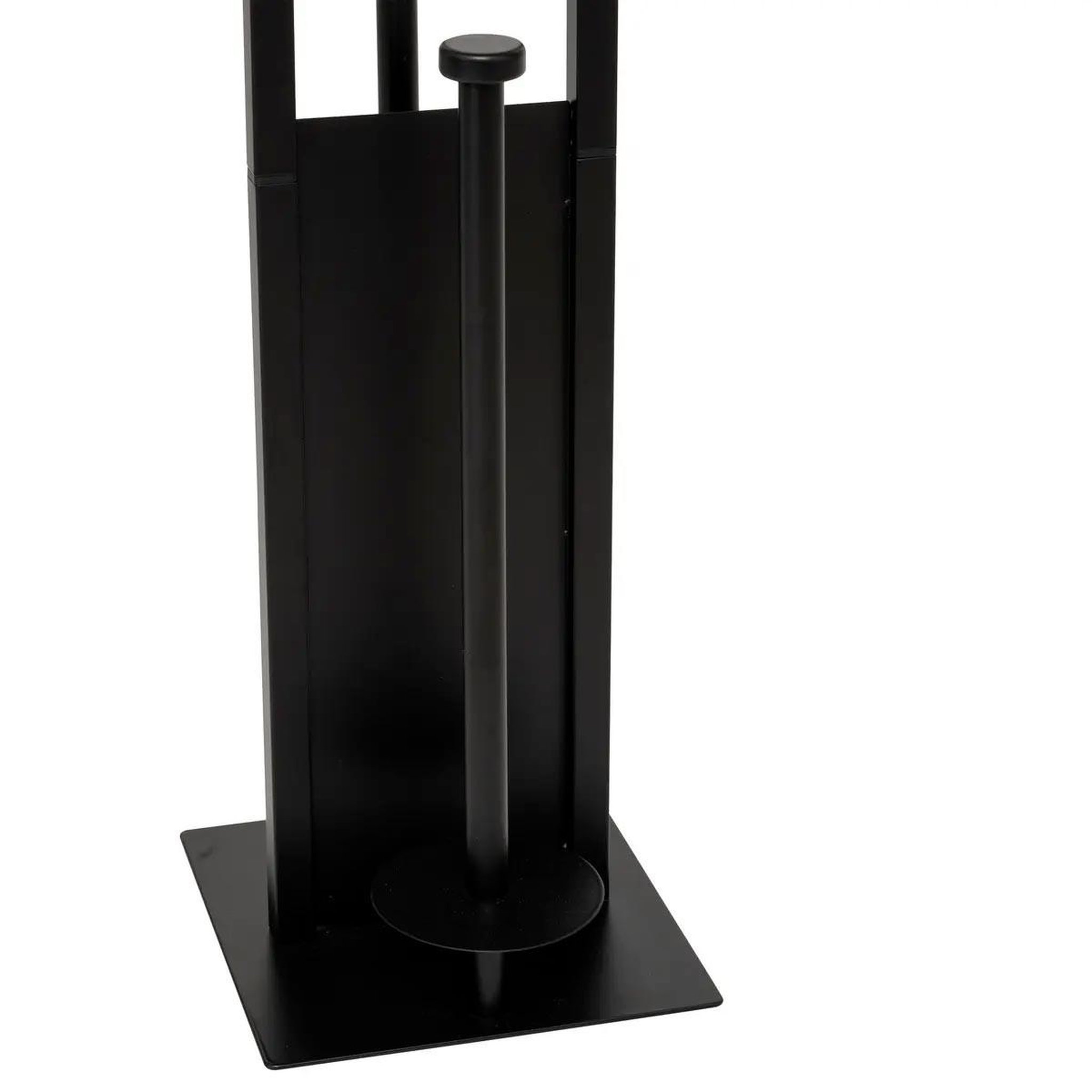Voir la diapositive 3 : FIVE Dérouleur papier wc en métal  glass  61cm noir
