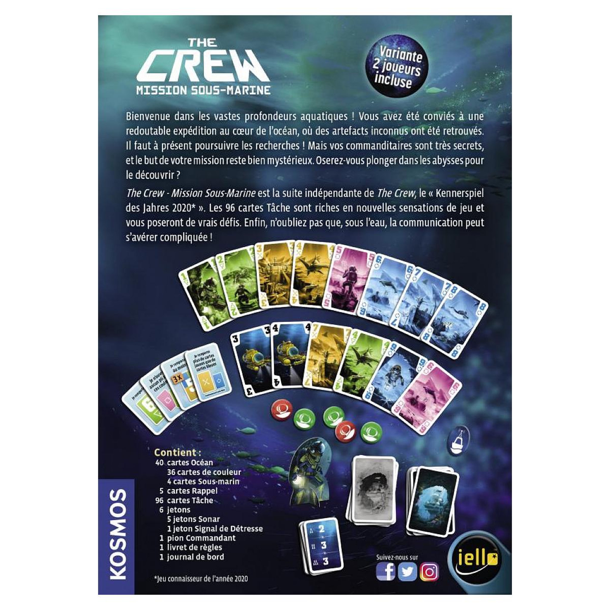 Voir la diapositive 2 : Iello The crew: mission sous-marine