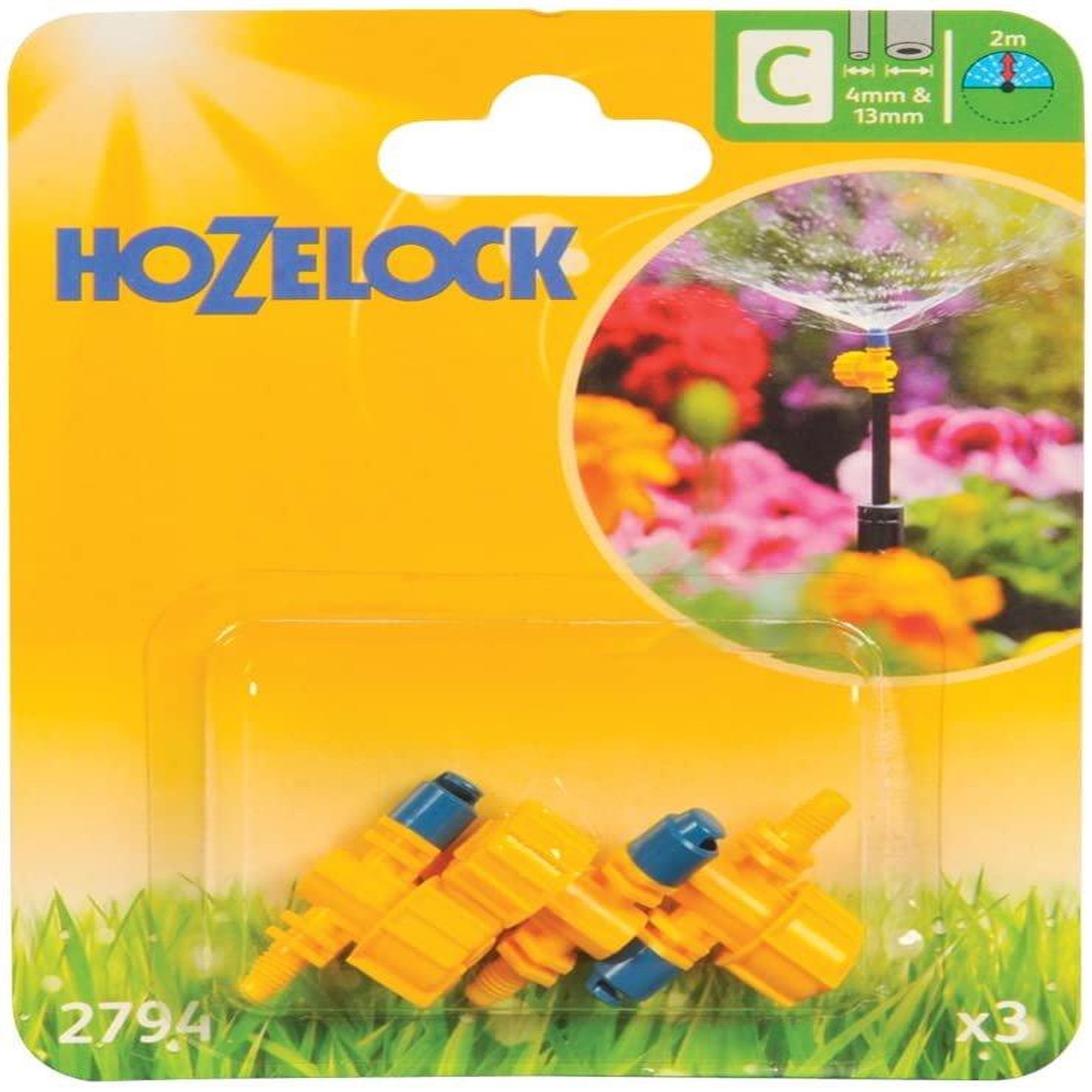 Hozelock Arroseur 180° micro jet réglable (x3)
