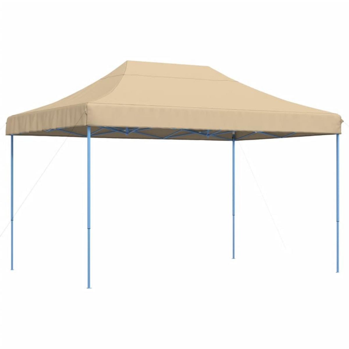 VIDAXL Tente de reception pliable escamotable beige 410x279x315 cm