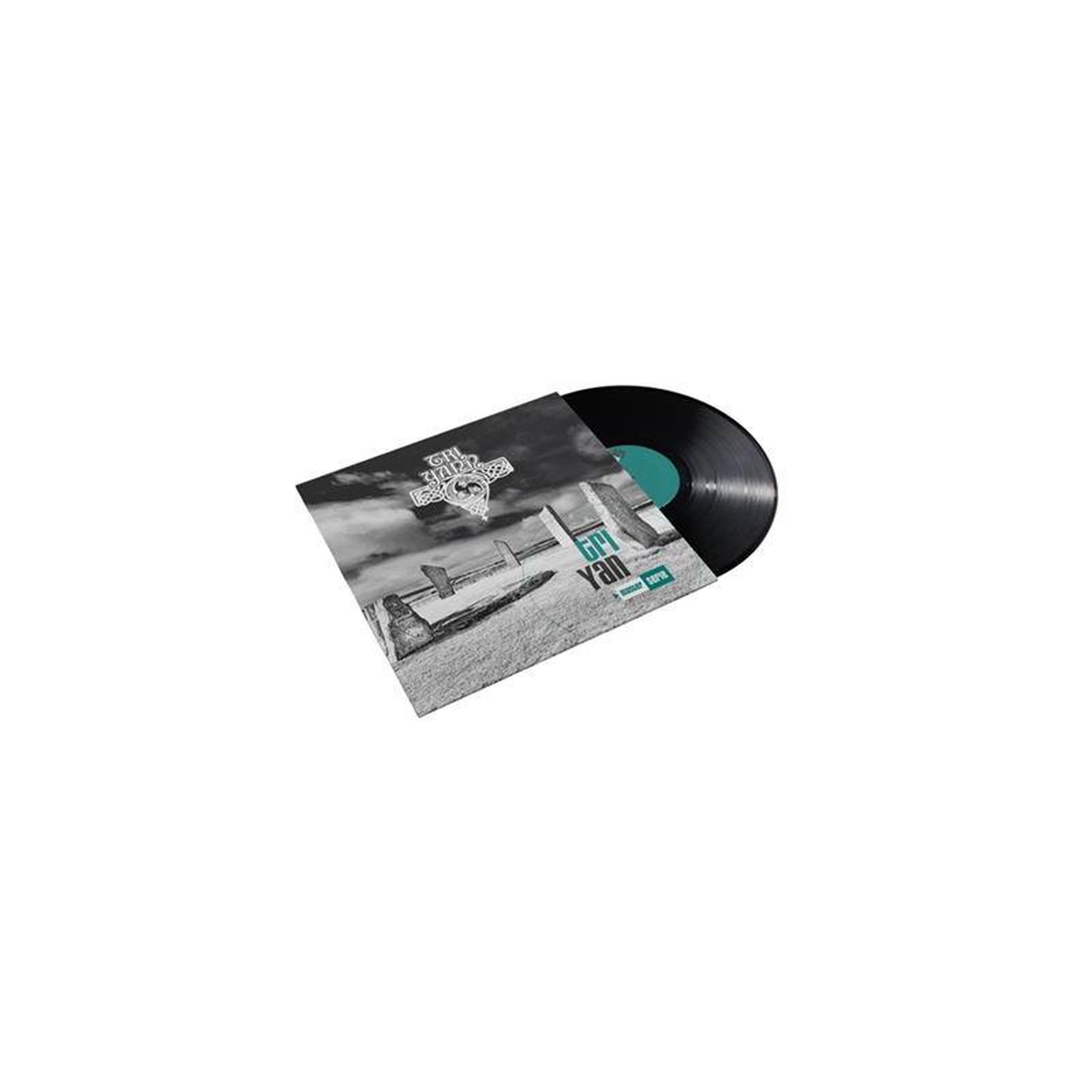 MERCURY Vinyle simple mercury master série sur vinyle noir – pochette illustrée noir et gris avec géométrie