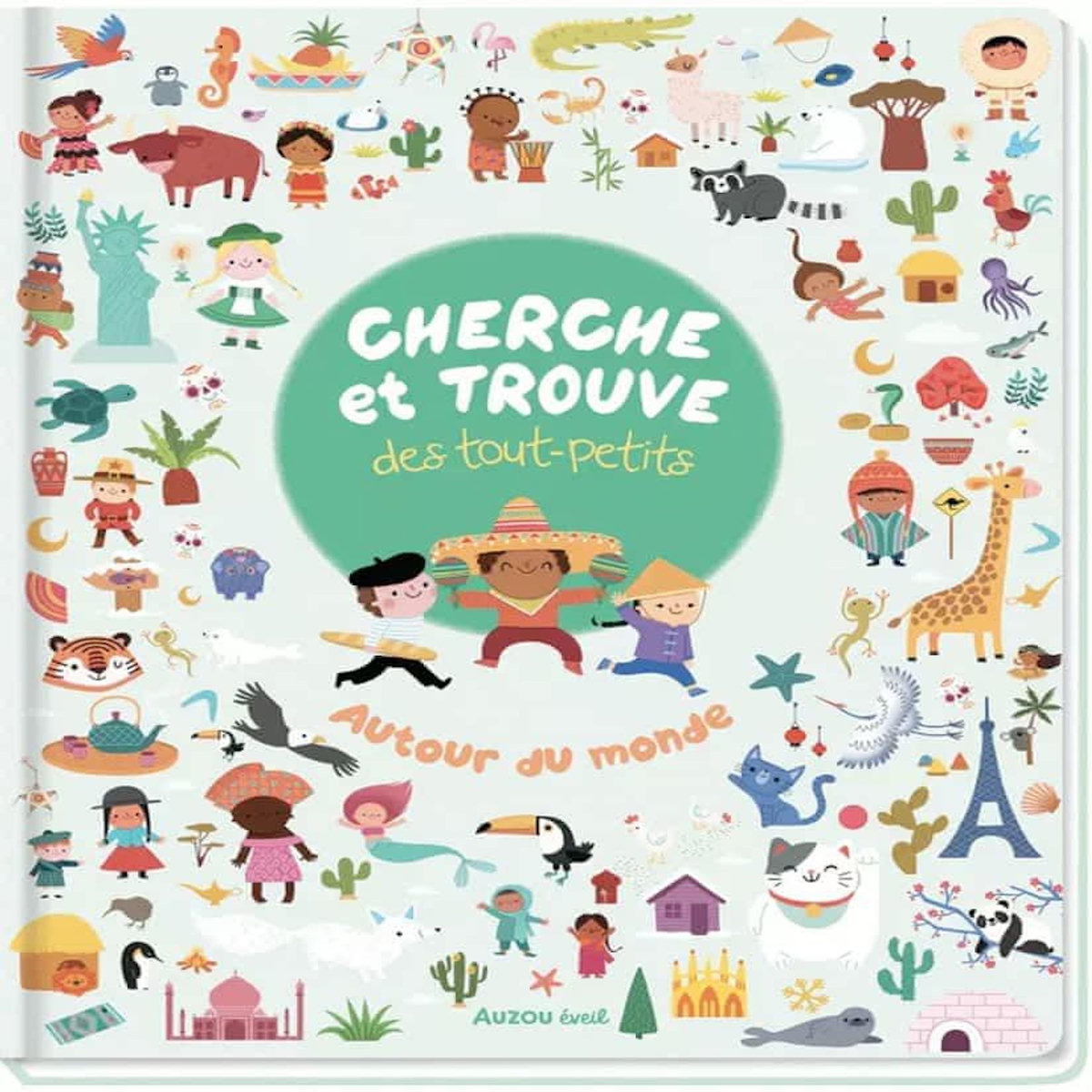 CHERCHE ET TROUVE DES TOUT-PETITS. AUTOUR DU MONDE, Notaert Amandine