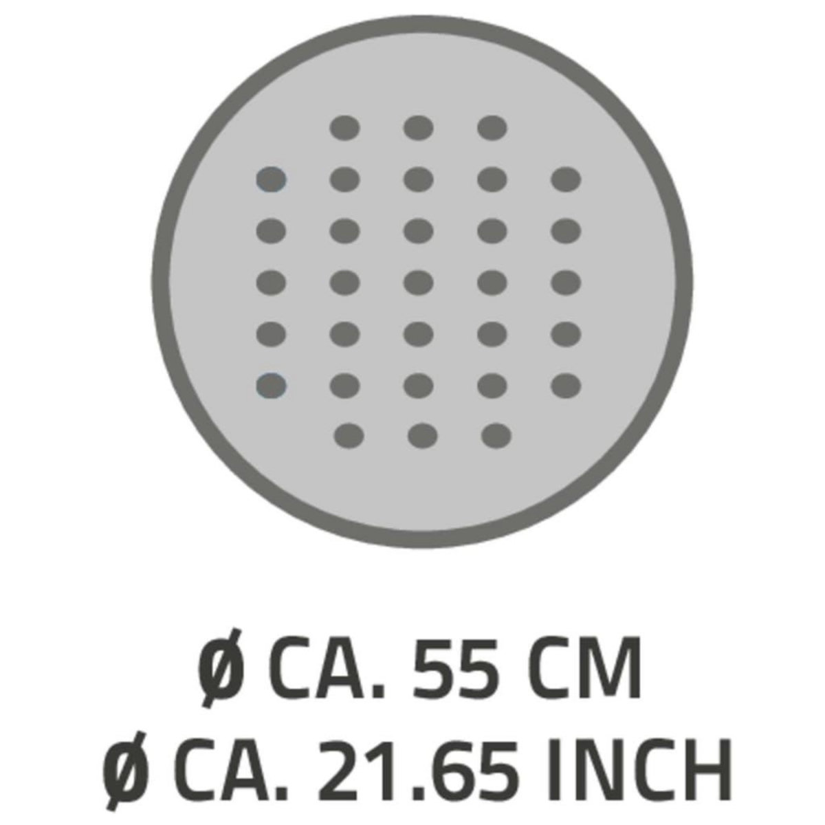 RIDDER RIDDER Tapis de douche antiderapant Tecno Blanc