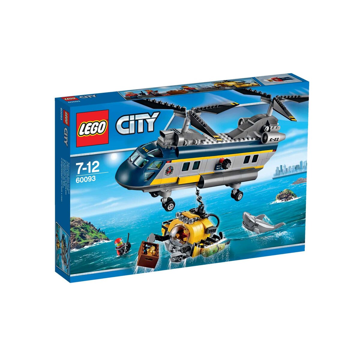 LEGO City 60093 - L'hélicoptère de haute-mer