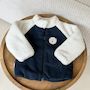 Voir la diapositive 4 : Petit Béguin Veste enfant intérieur polaire Charly