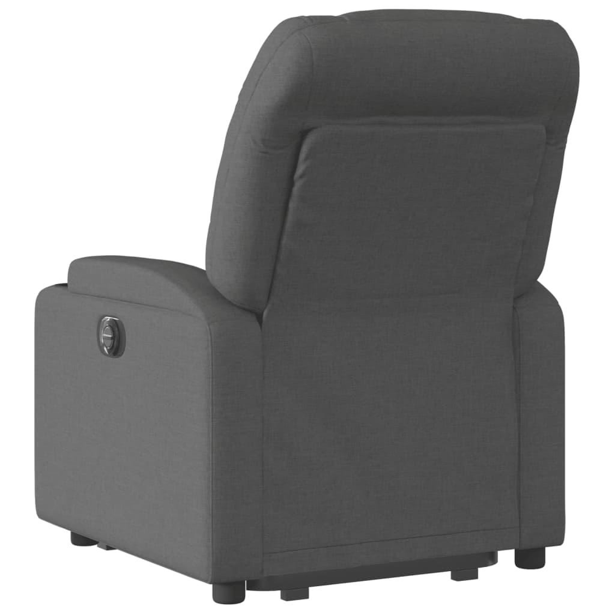 Voir la diapositive 5 : VIDAXL Fauteuil inclinable electrique gris fonce tissu