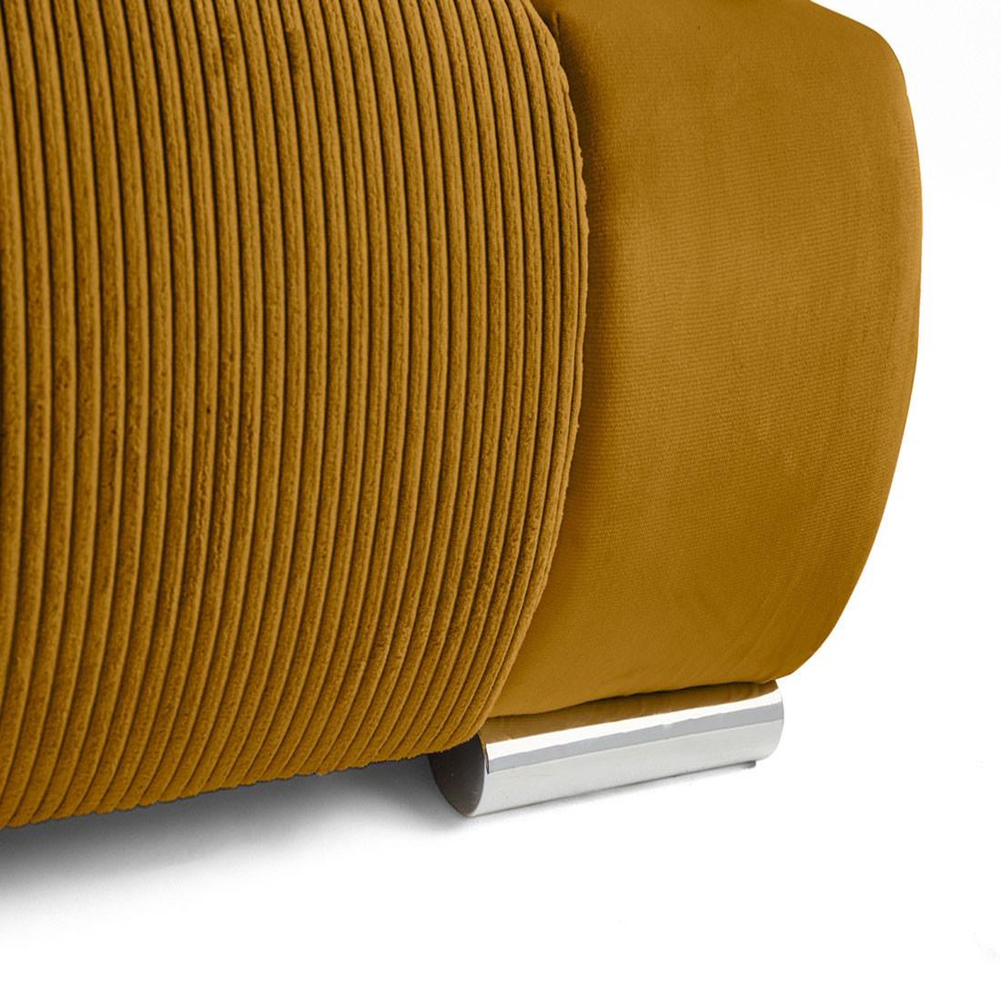 Voir la diapositive 6 : BEST MOBILIER Elio - canapé 3 places convertible - avec coffre - en velours et velours côtelé