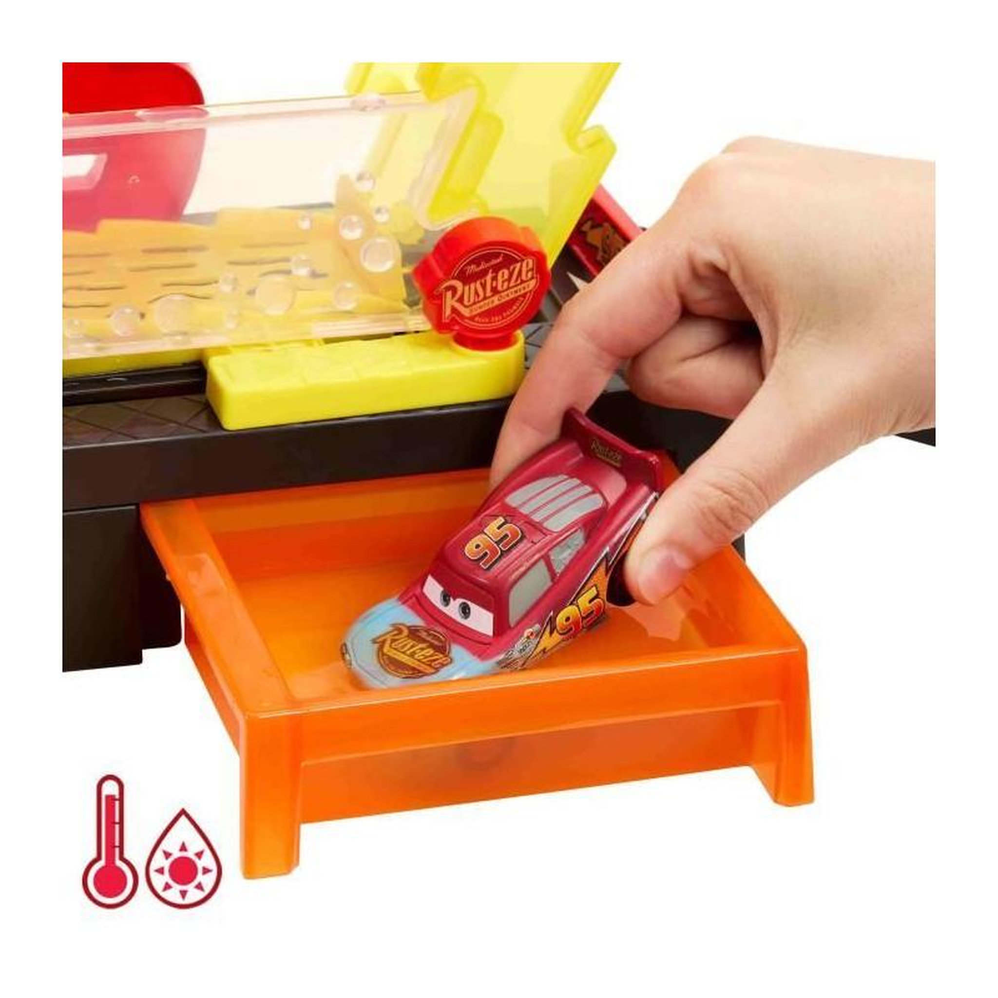 Voir la diapositive 3 : Hot Wheels STATION DE LAVAGE COLOR CHANGE