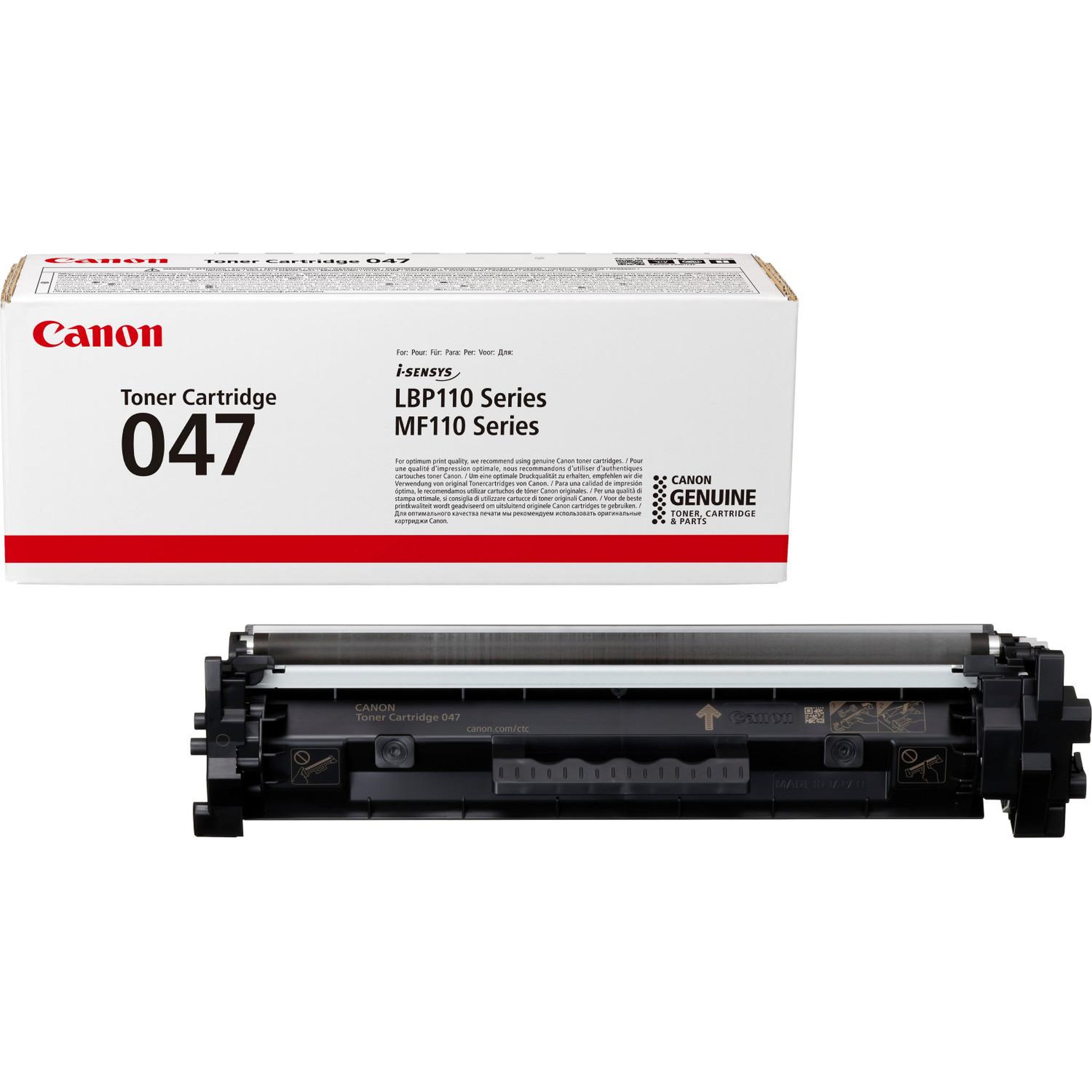 Voir la diapositive 2 : Canon Toner Canon 047 Original Noir pour i-SENSYS LBP112, LBP113w