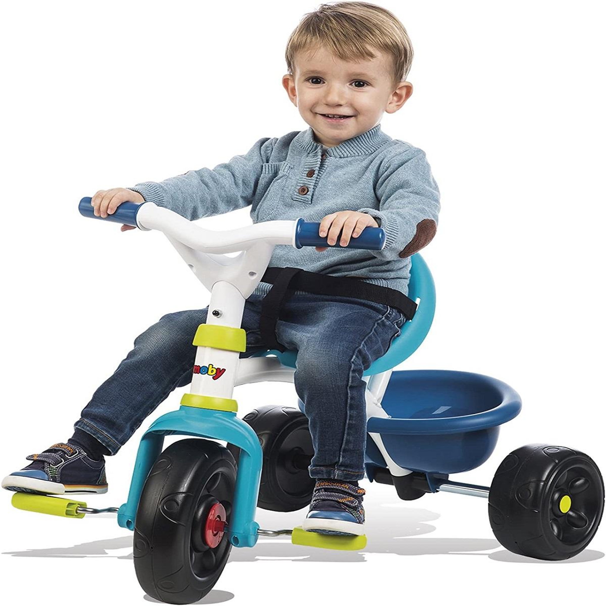 Voir la diapositive 4 : SMOBY Tricycle Be Fun confort mixte bleu