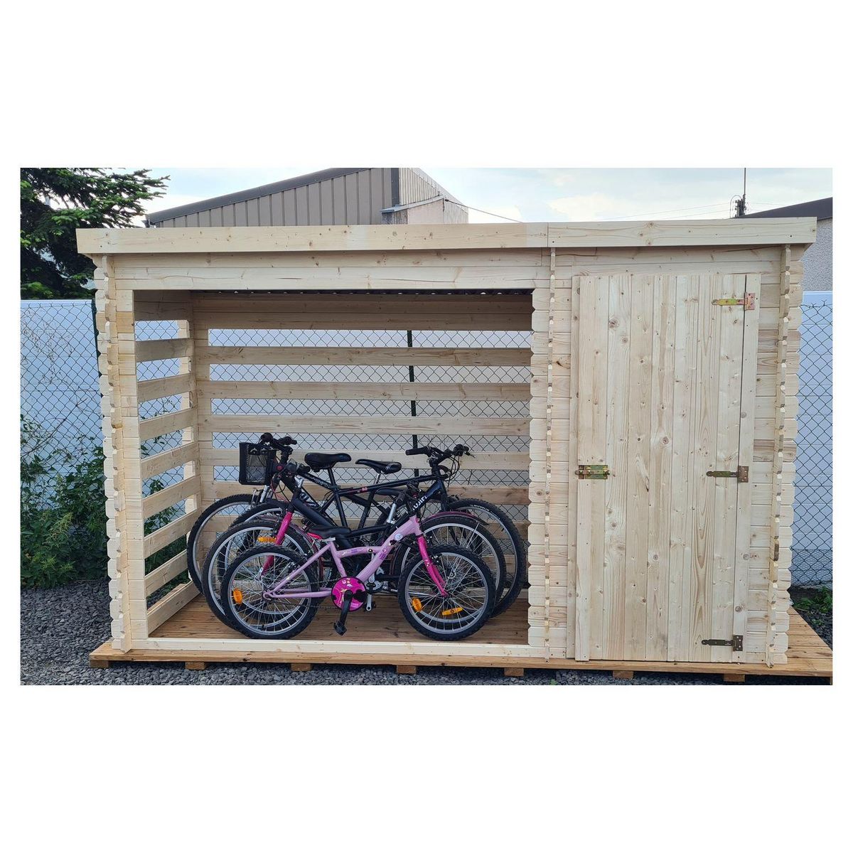 Habrita Abri de jardin bois - Monopente - 4m²