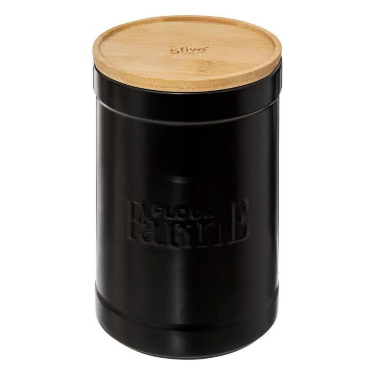 FIVE Boîte à Farine  Natureo  19cm Noir
