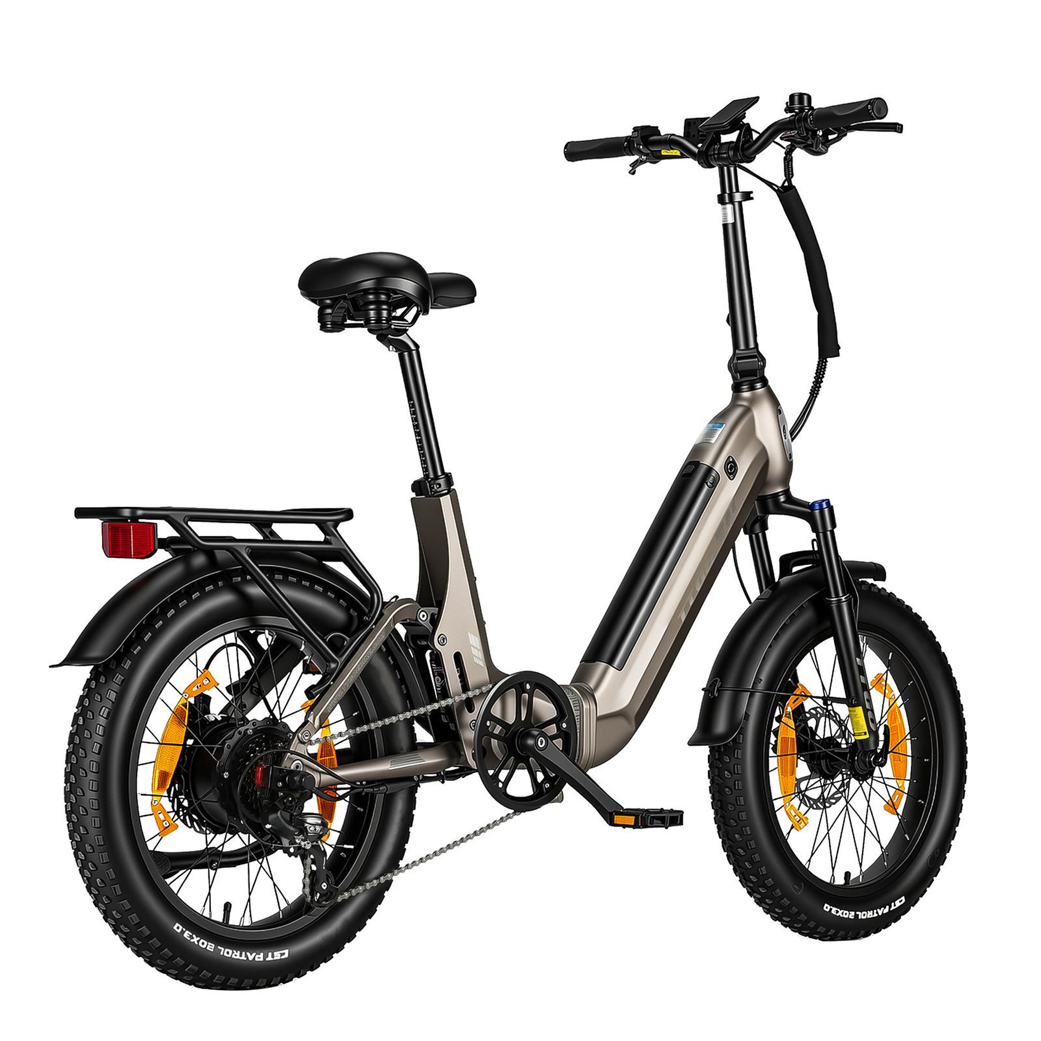 Voir la diapositive 6 : TTGO Vélo électrique pliant TTGO F7 250 W