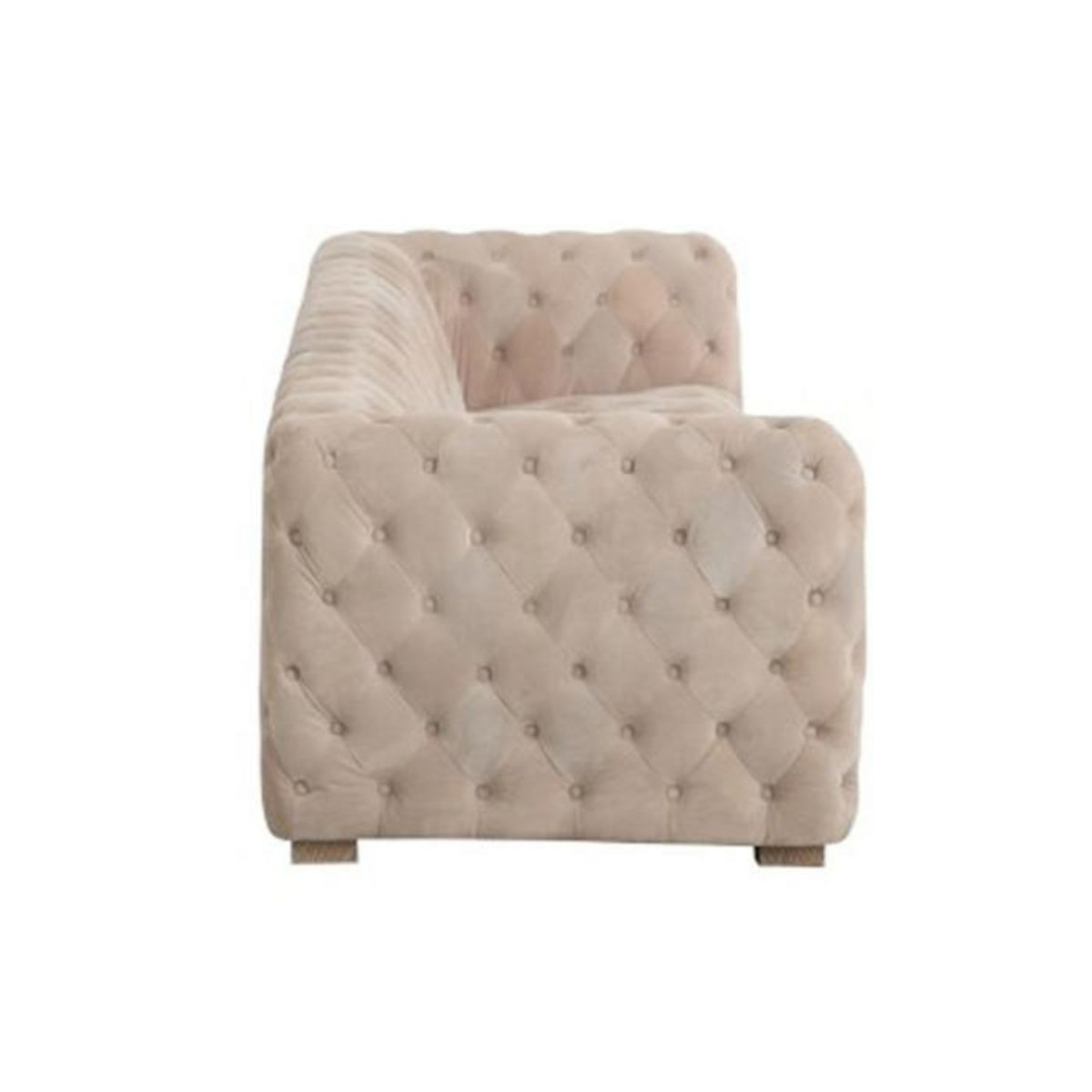 Paris Prix Canapé 3 Places Capitonné  Royal  239cm Beige