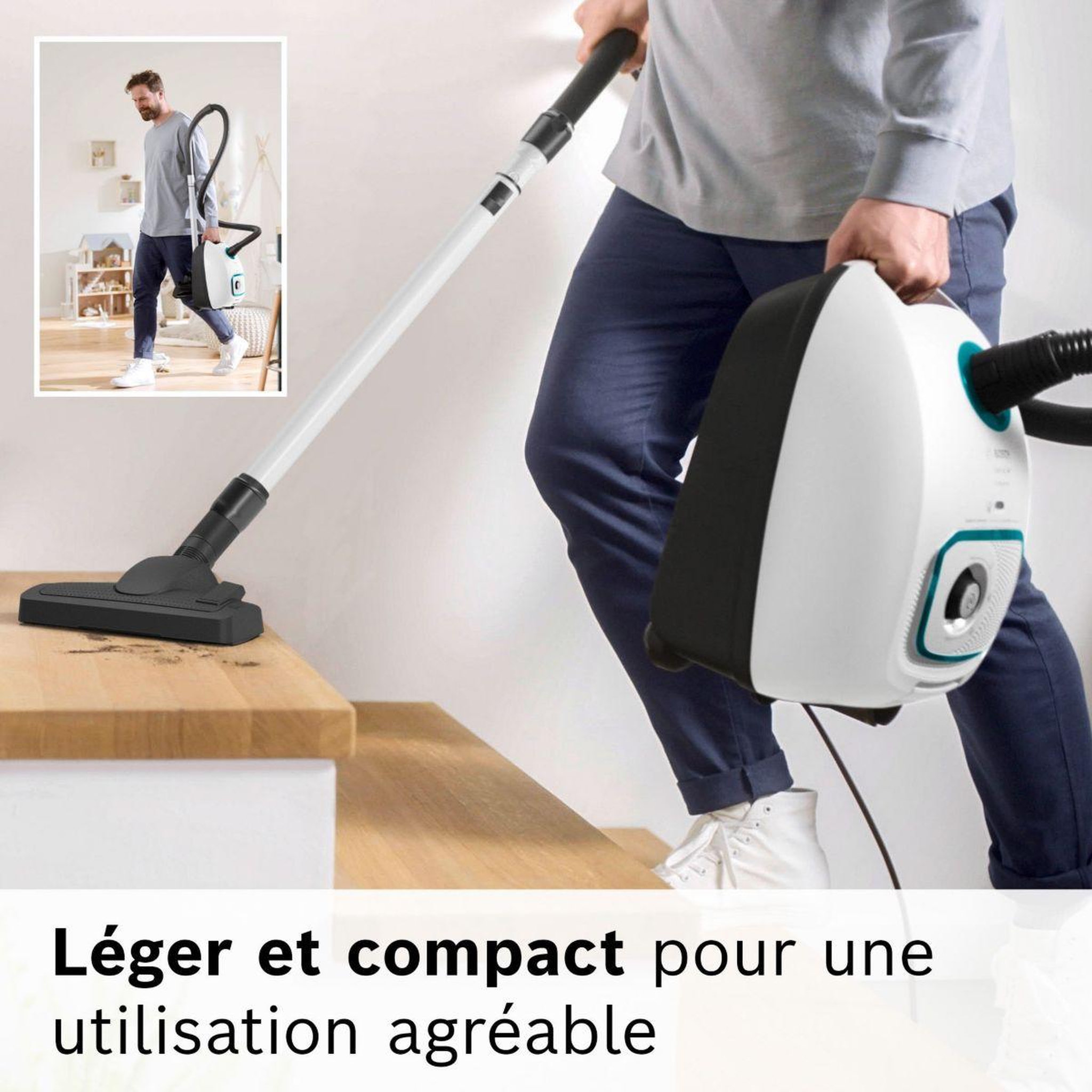 Voir la diapositive 5 : BOSCH Aspirateur avec sac bgl41hyg3h