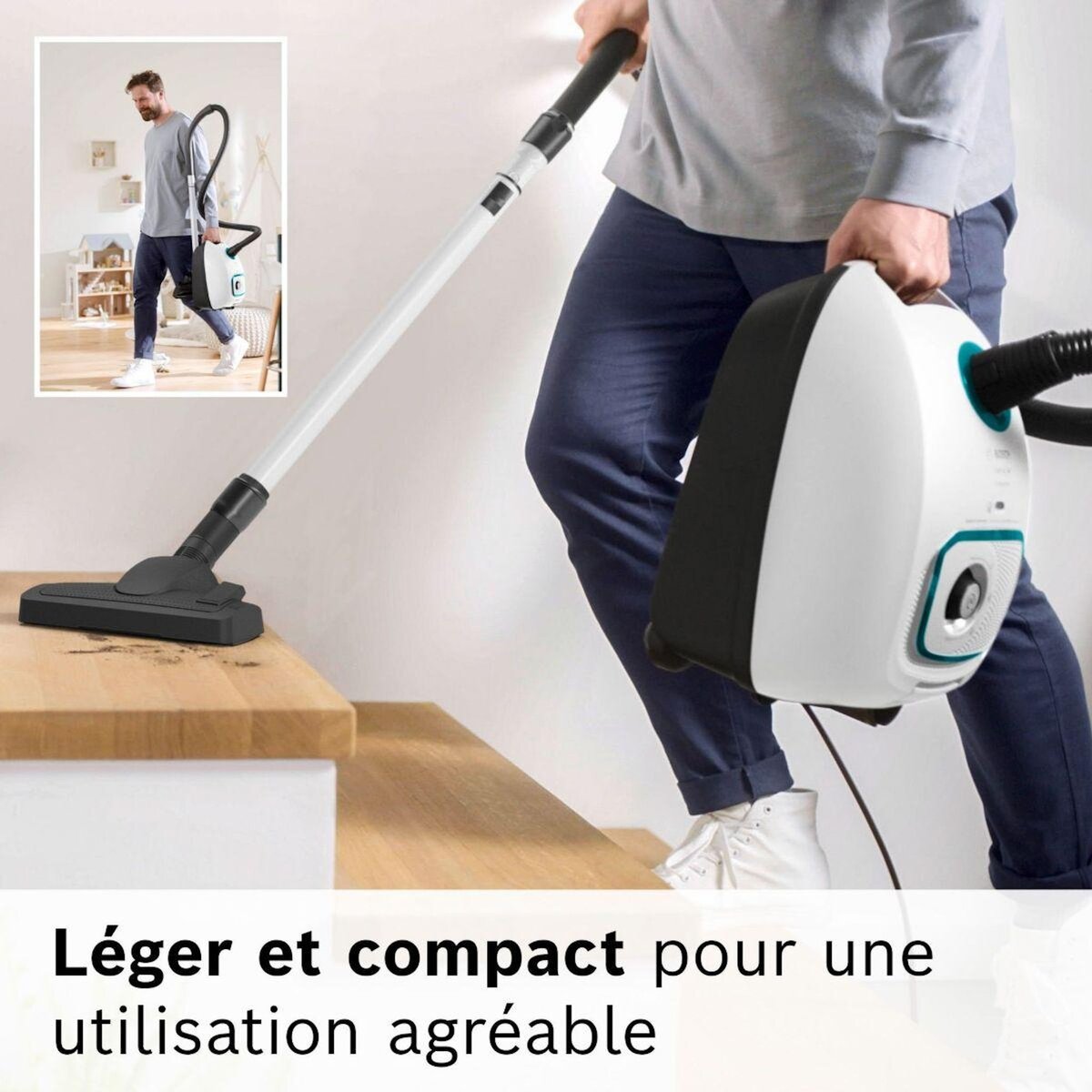 BOSCH Aspirateur avec sac BGL41HYG3H