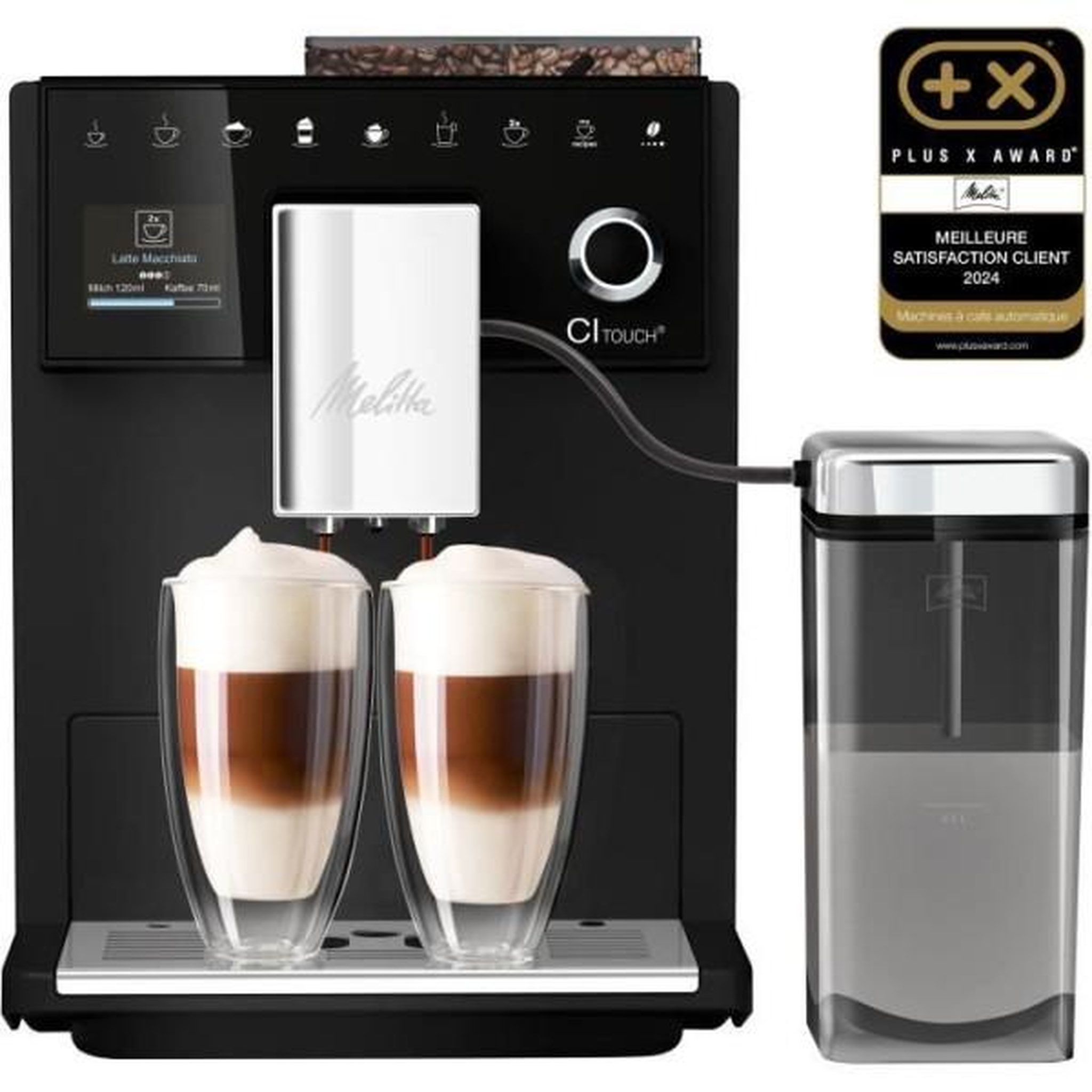 Melitta Machine a Cafe  automatique - MELITTA - CI Touch 630-112 - Noir mat