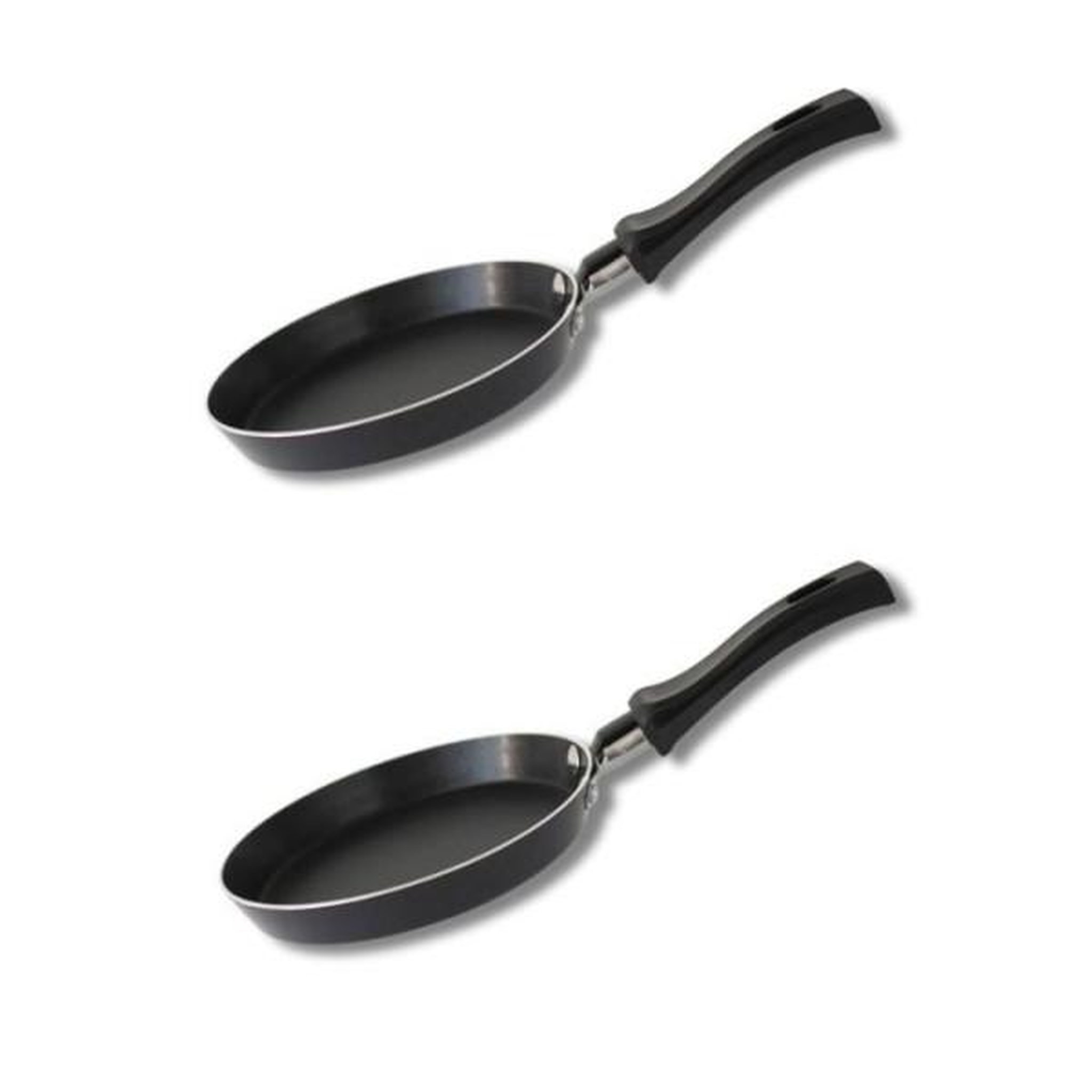 ELO Ensemble de 2 mini poele a crepe - elo - jewel de luxe - ø 14 cm - revetement céramique