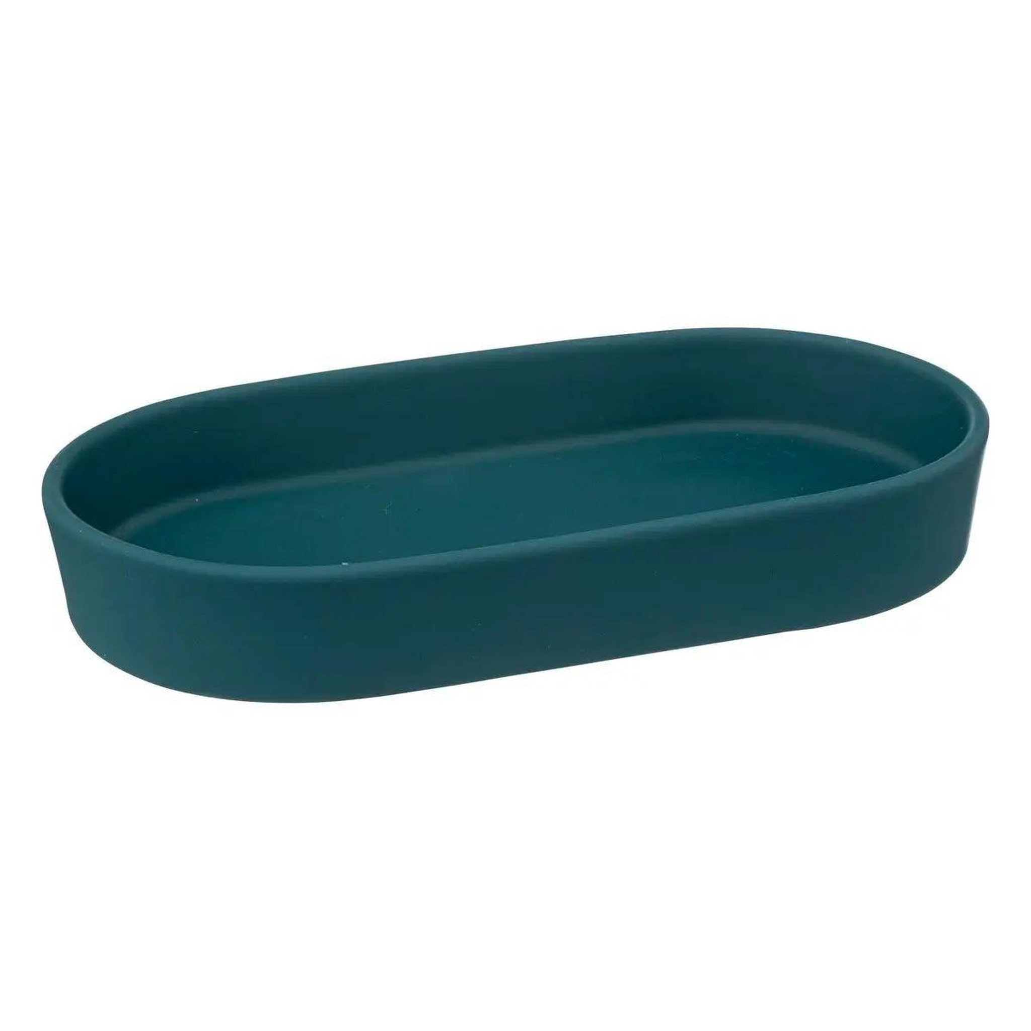 FIVE Plateau de salle de bain  cocon  19cm bleu pétrole