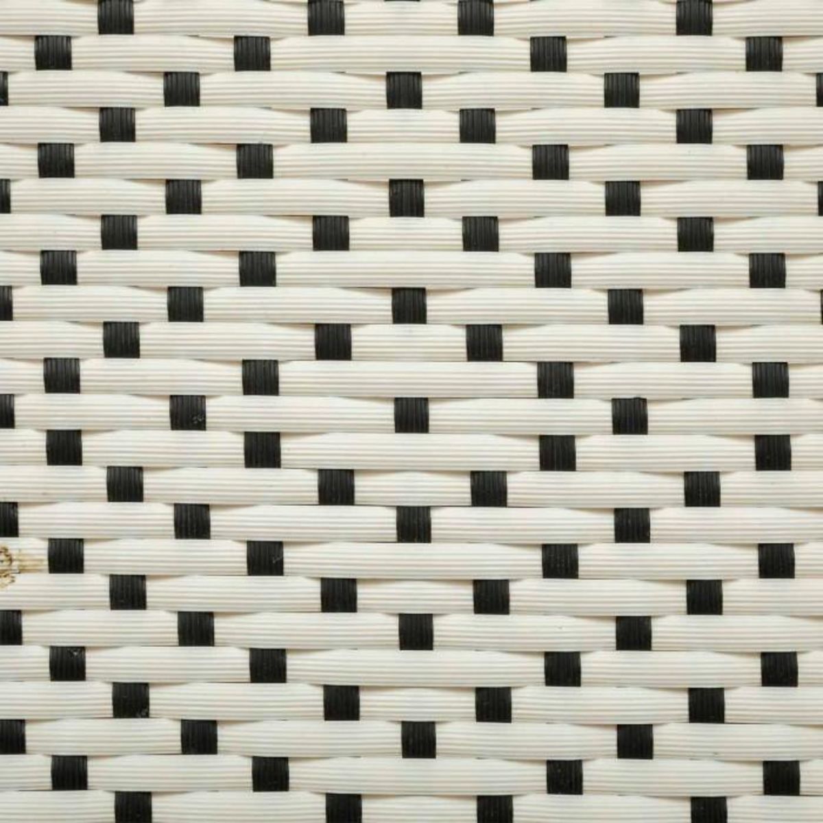 ATMOSPHERA Tabouret de Bar Bistrot en Rotin  Trecia  66cm Blanc