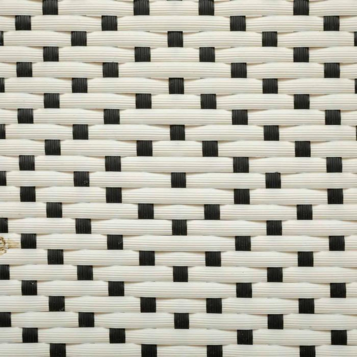 ATMOSPHERA Tabouret de Bar Bistrot en Rotin  Trecia  66cm Blanc