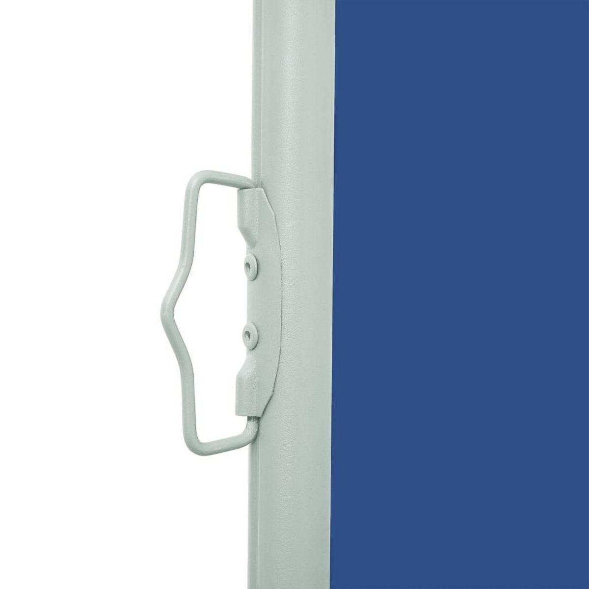 VIDAXL Auvent lateral retractable de patio 100x300 cm Bleu
