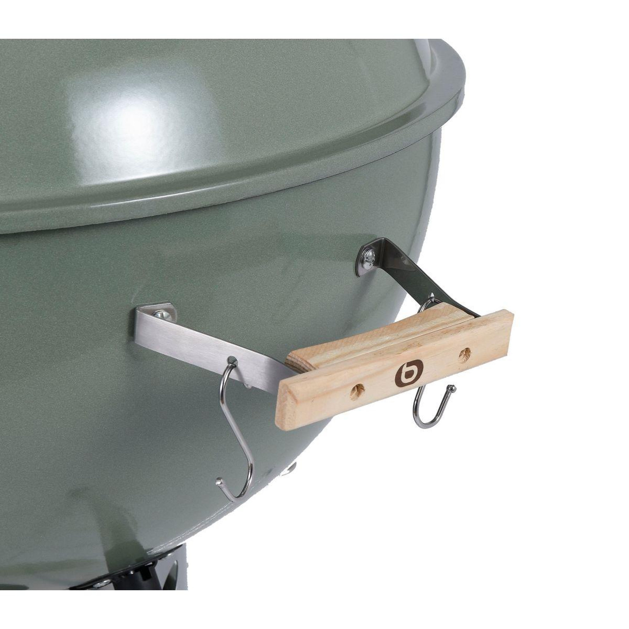Voir la diapositive 5 : ESSENTIEL B Barbecue charbon ebck1 vert sur pieds  55 cm