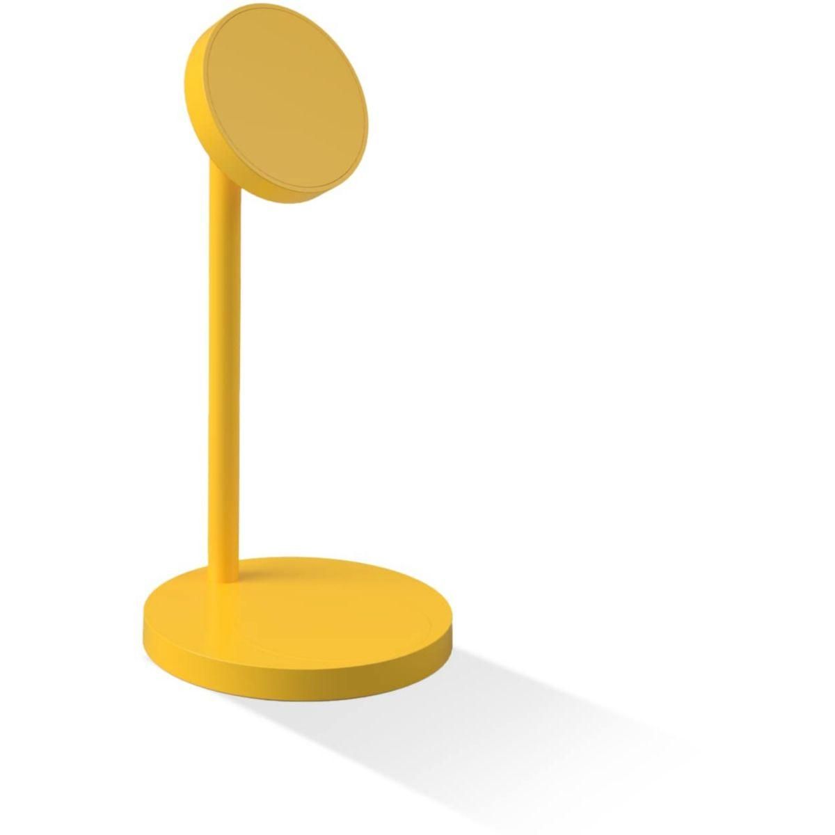 CASYX Chargeur 2 en 1  Charge rapide Qi2 jaune