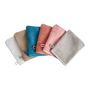 Voir la diapositive 3 : ACTUEL Lot de 6 gants de toilette en coton 400gsm