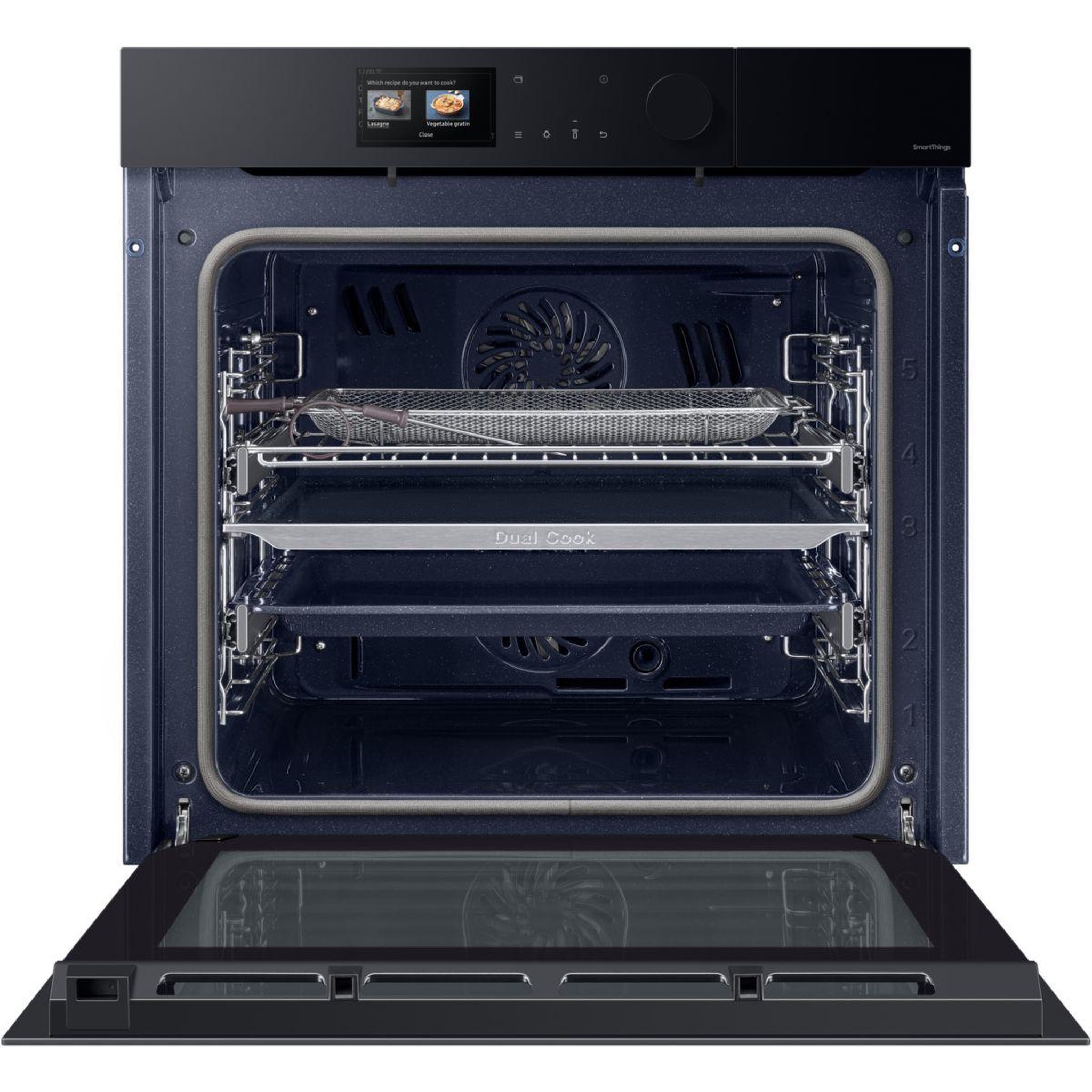 Voir la diapositive 2 : Samsung Four encastrable nv7b7997aak - pyrolyse - chaleur pulsée - vapeur - double cavité - bespoke ai série 7