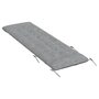 Voir la diapositive 4 : VIDAXL Coussin de chaise longue gris 160x50x10 cm similicuir daim