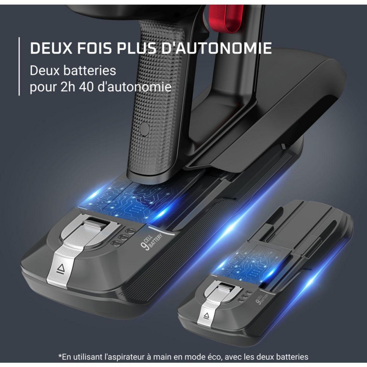 ROWENTA Aspirateur balai X Force Flex 15.60 RH99F3WO