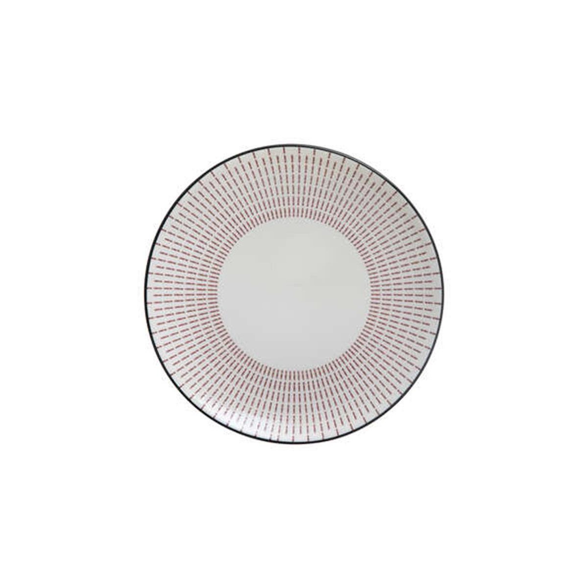 Voir la diapositive 2 : SECRET DE GOURMET Service de Table 18 Pièces  Lunis  27cm Rouge