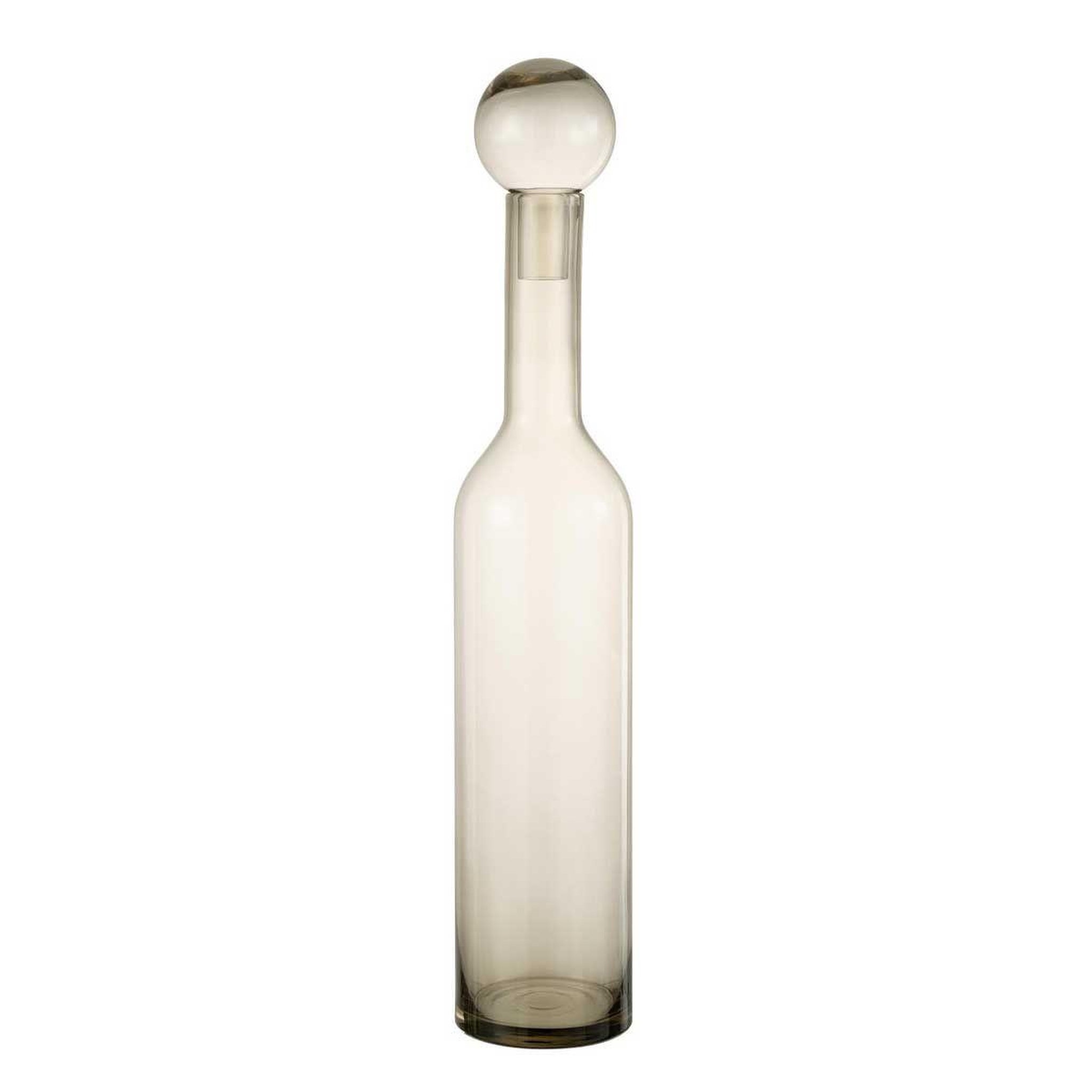 J-LINE Bouteille en verre  norma  75cm gris